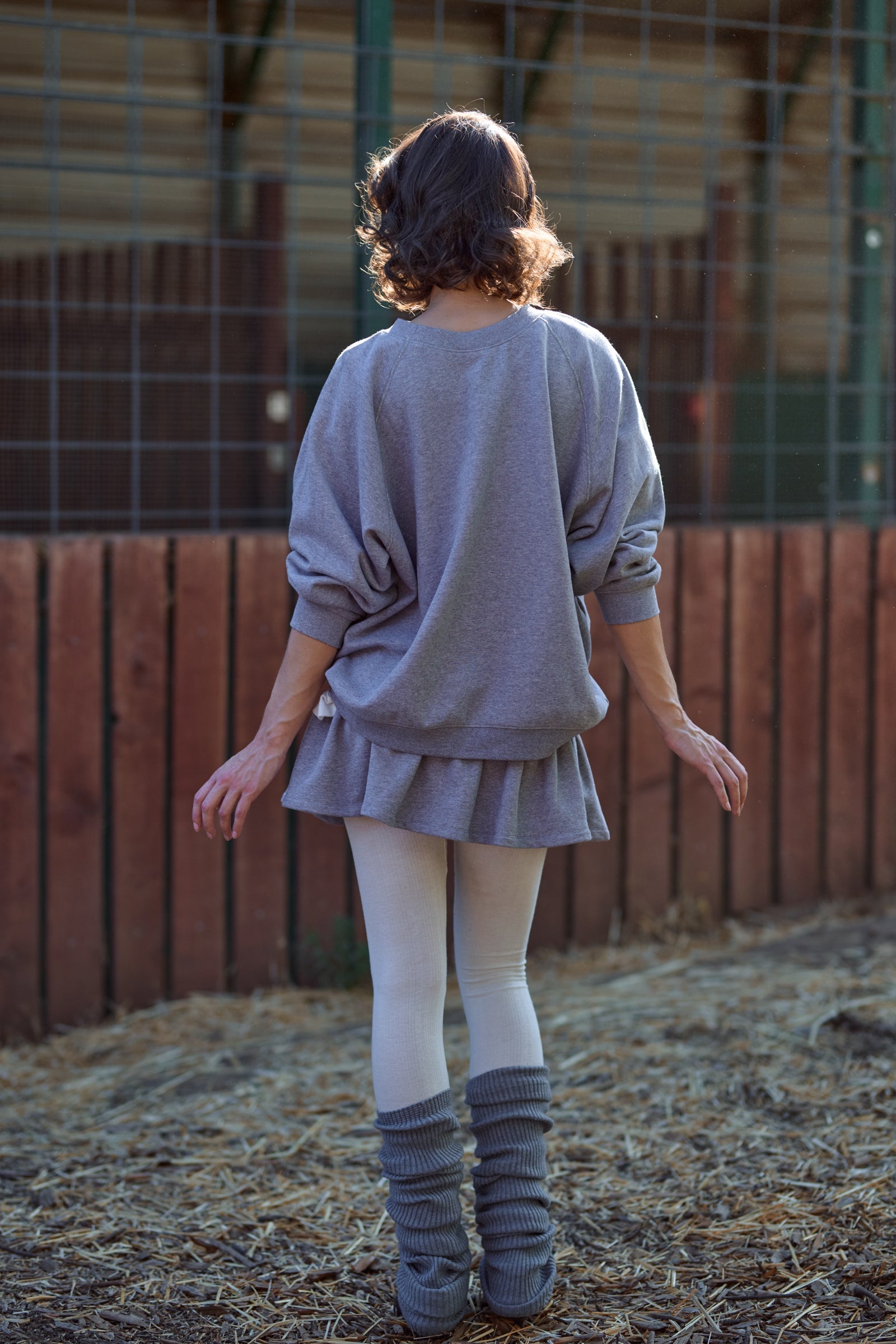 The Heather Grey Heather Skirt