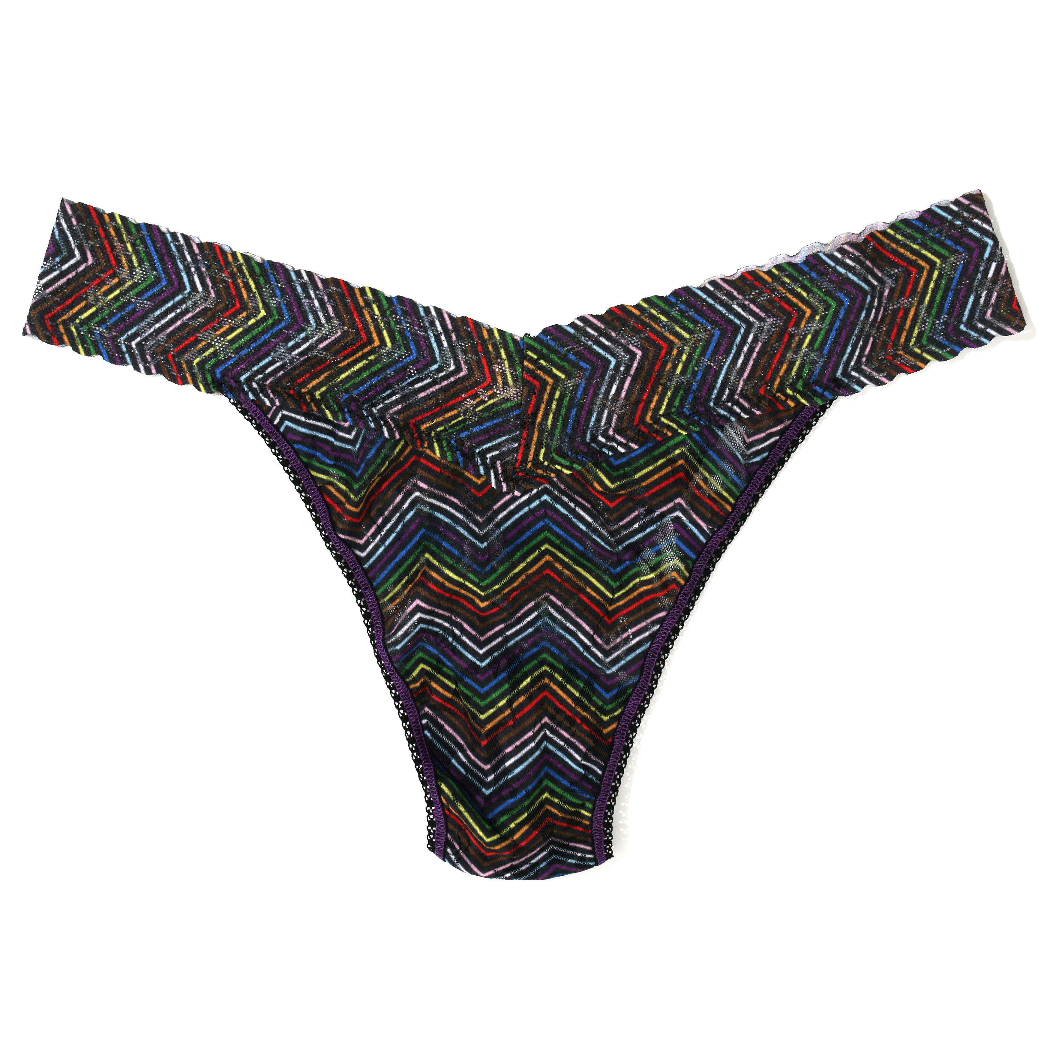 PLUS SIZE SIGNATURE LACE ORIGINAL RISE THONG