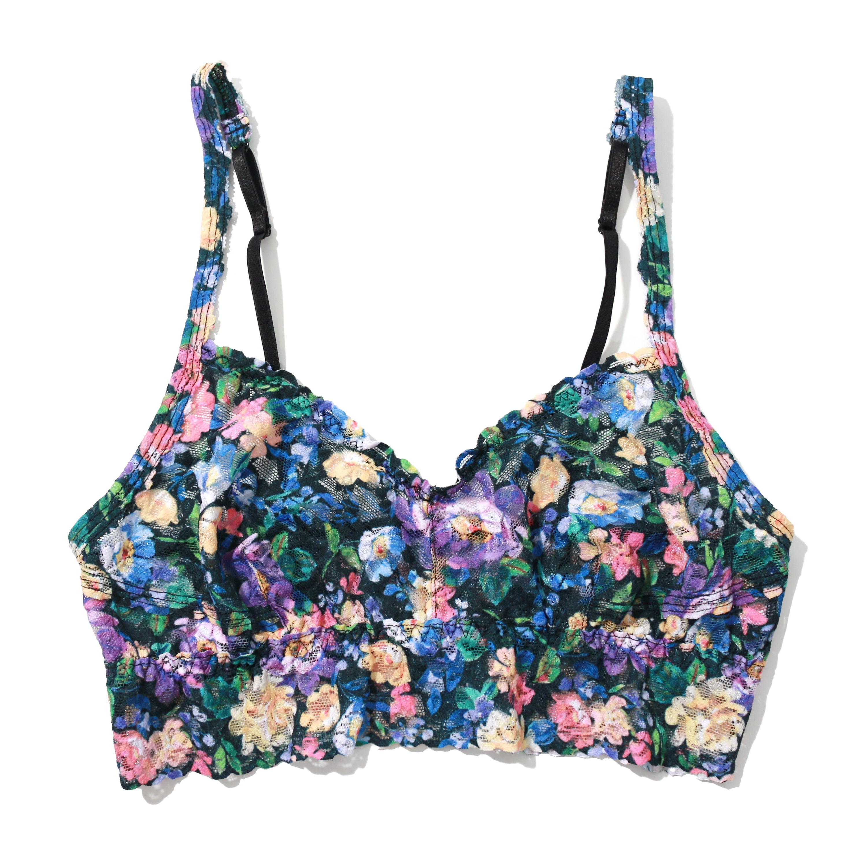 V NECK RETRO BRALETTE