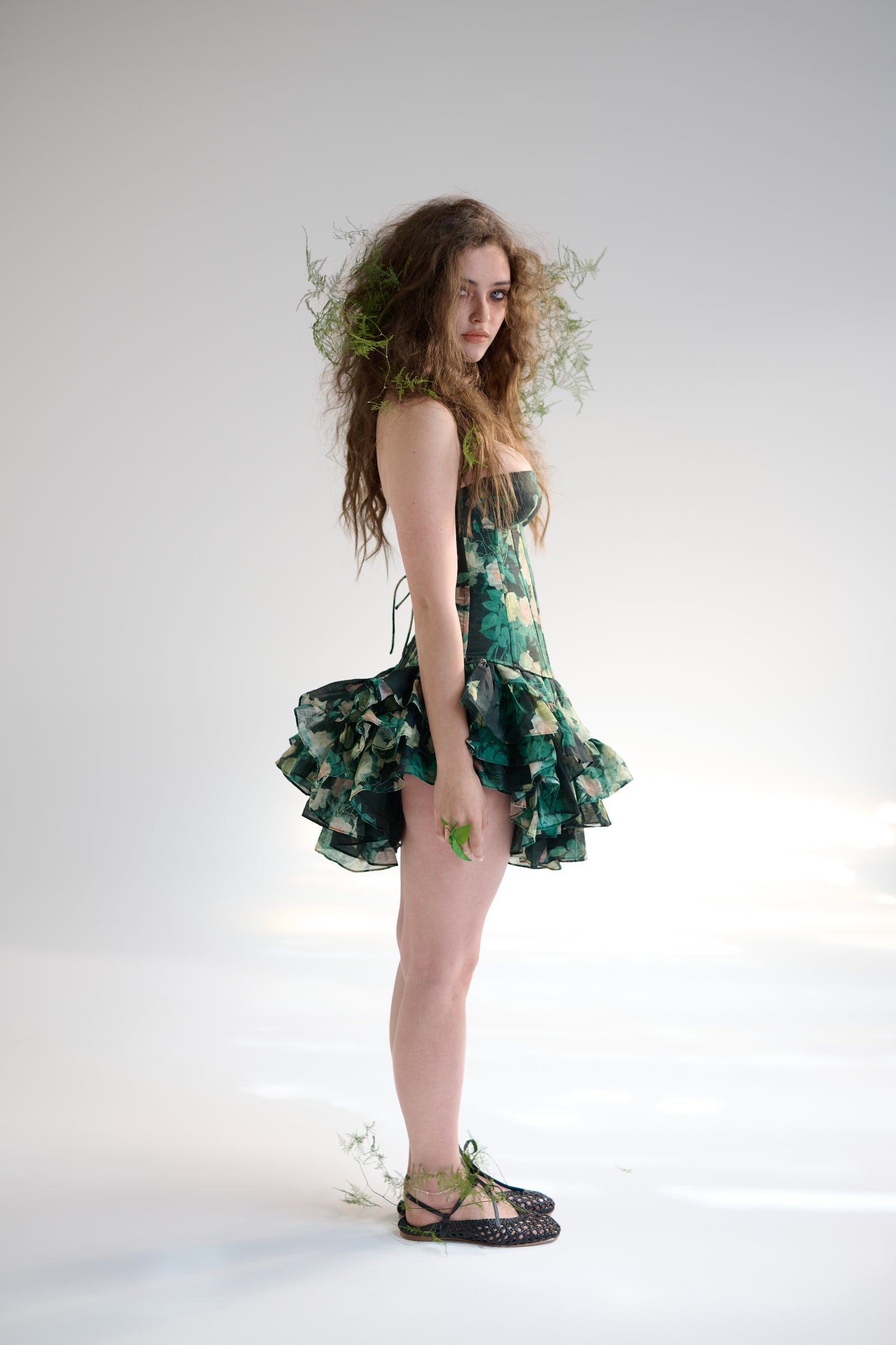 The Enchantment Silk Bustier Corset