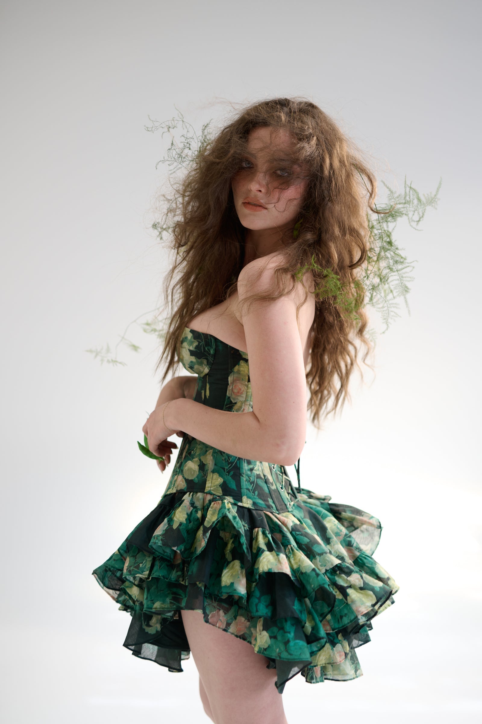 The Enchantment Silk Bustier Corset