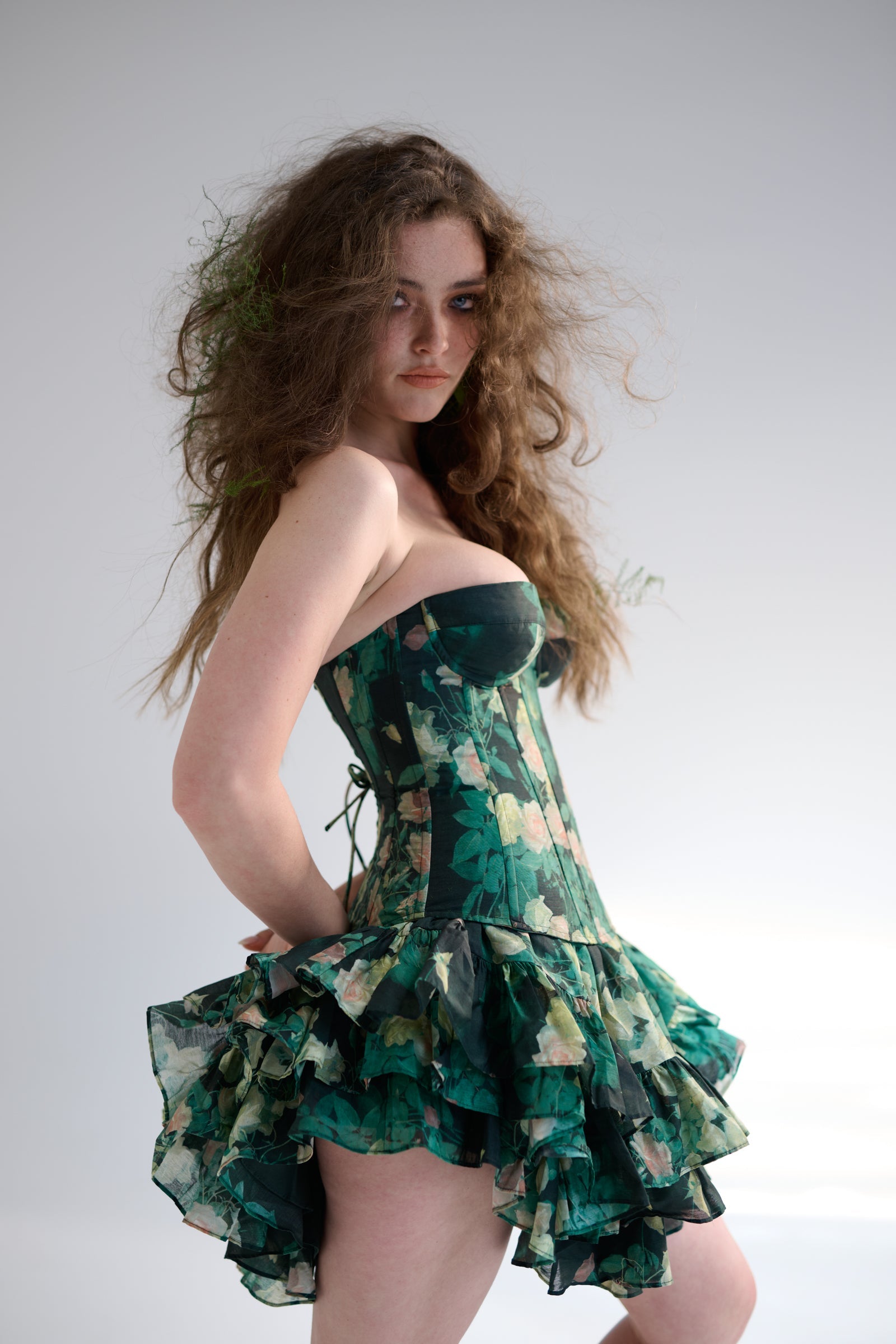 The Enchantment Silk Bustier Corset