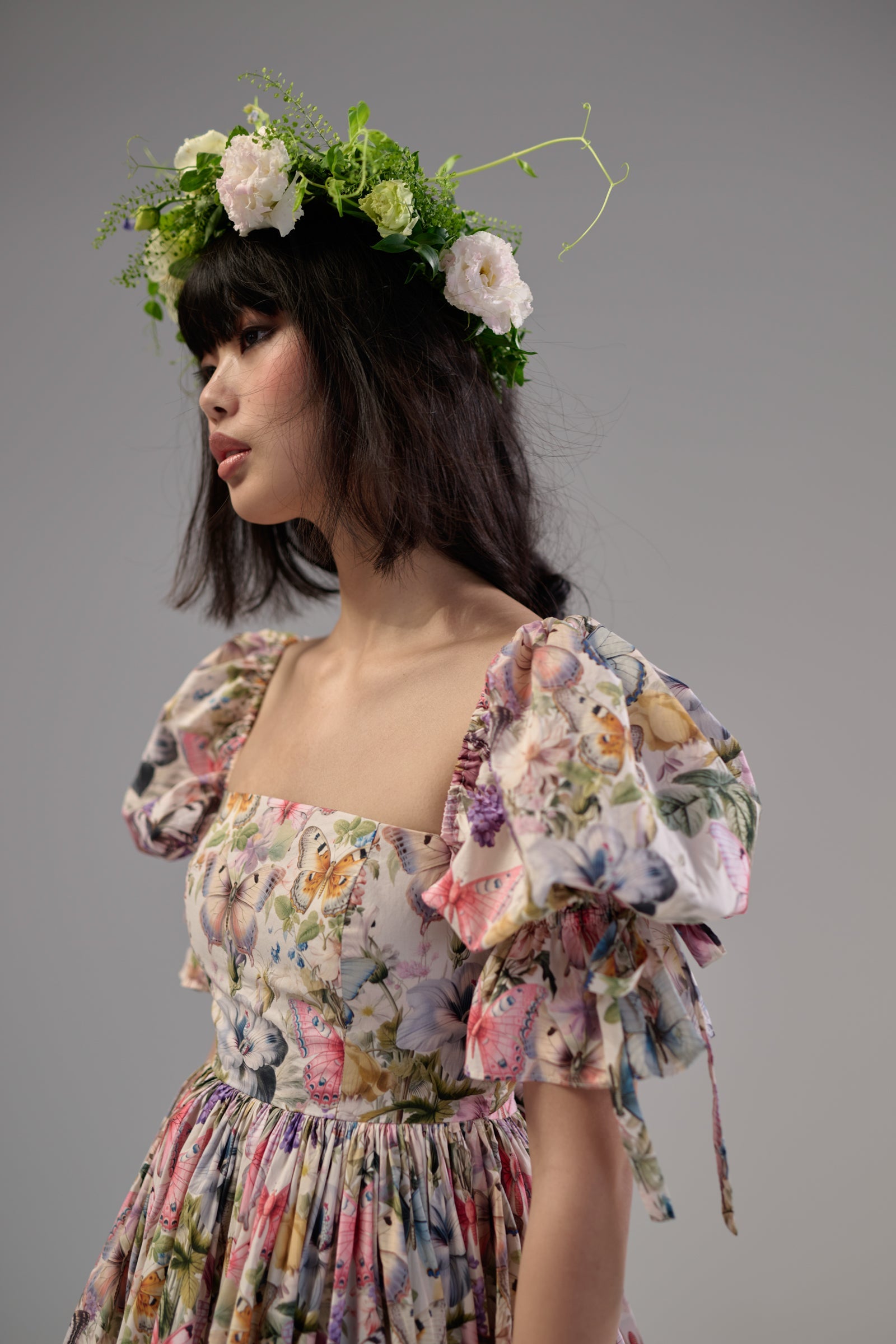 The Butterfly Botanics Mini Market Dress