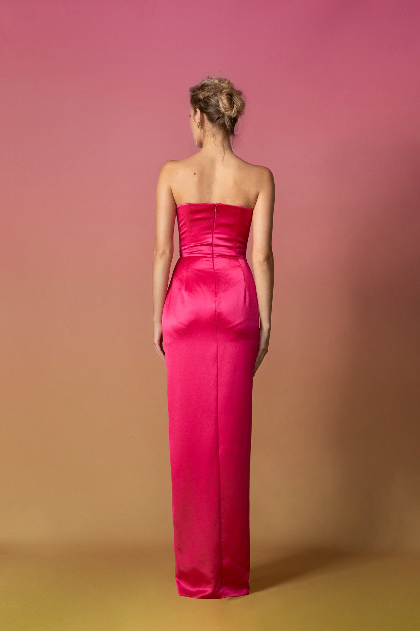 Priyanka Gown - Hotpink
