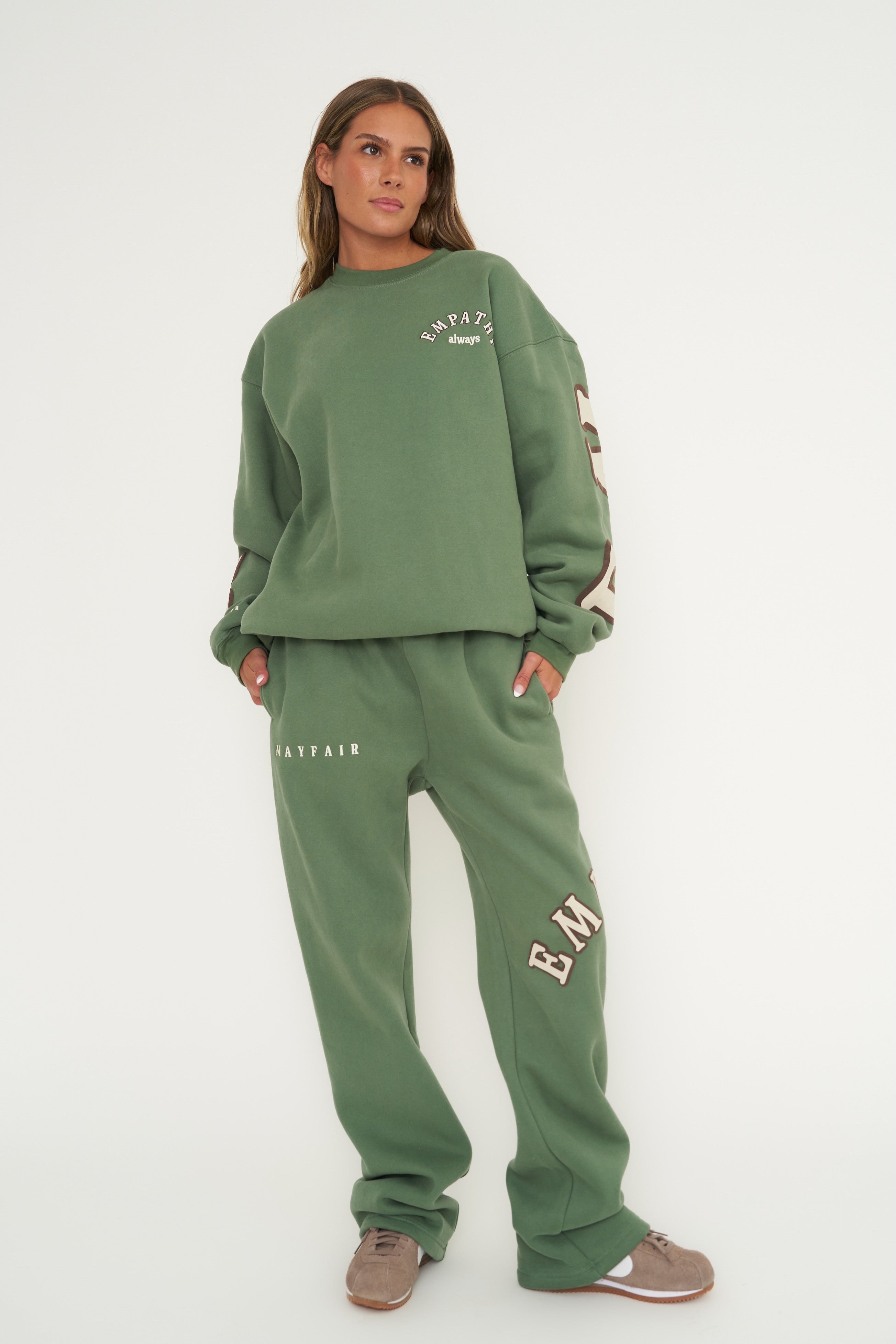 Empathy Always Olive Sweatpants