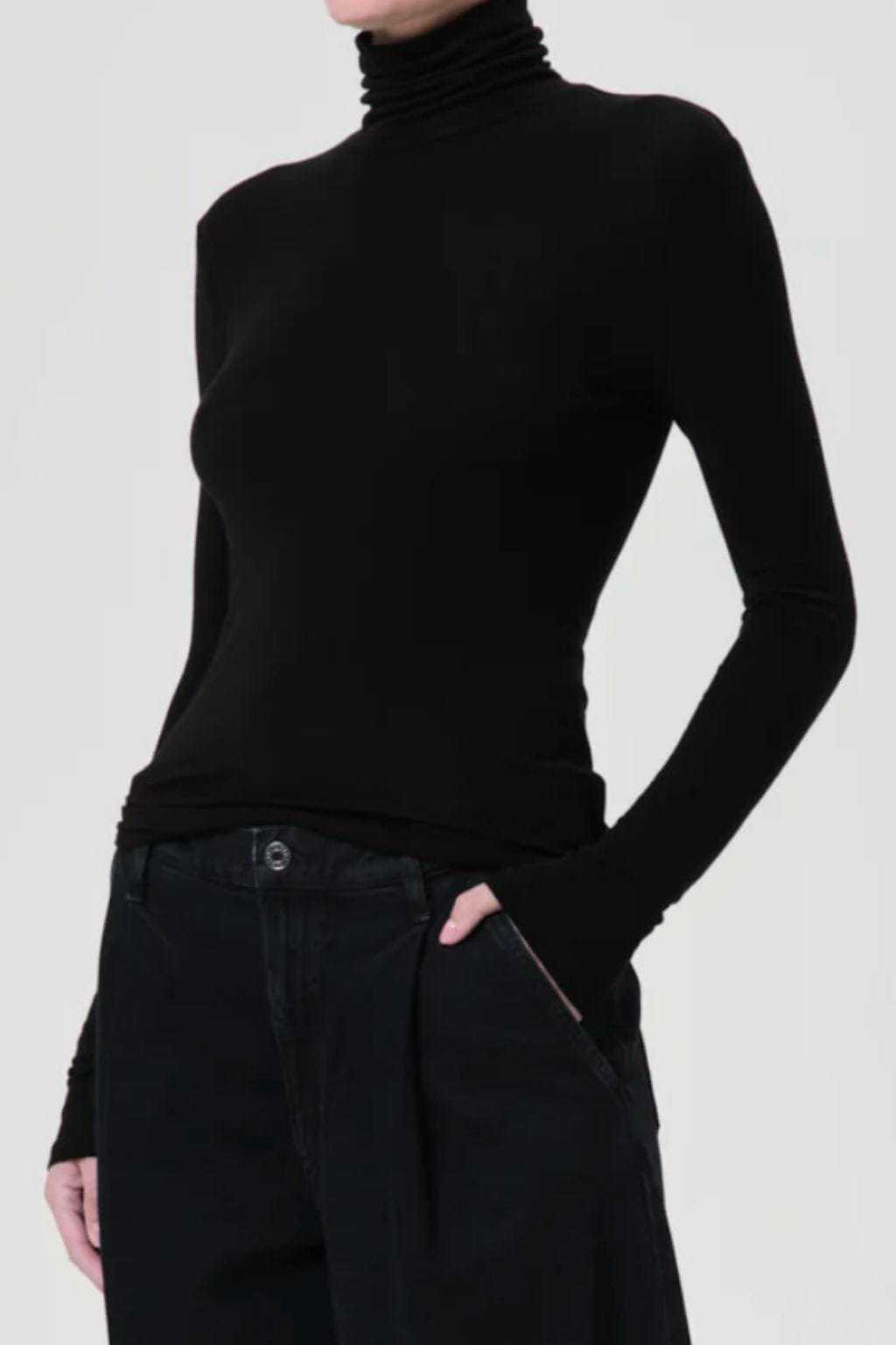 Pascale Turtleneck (Black)