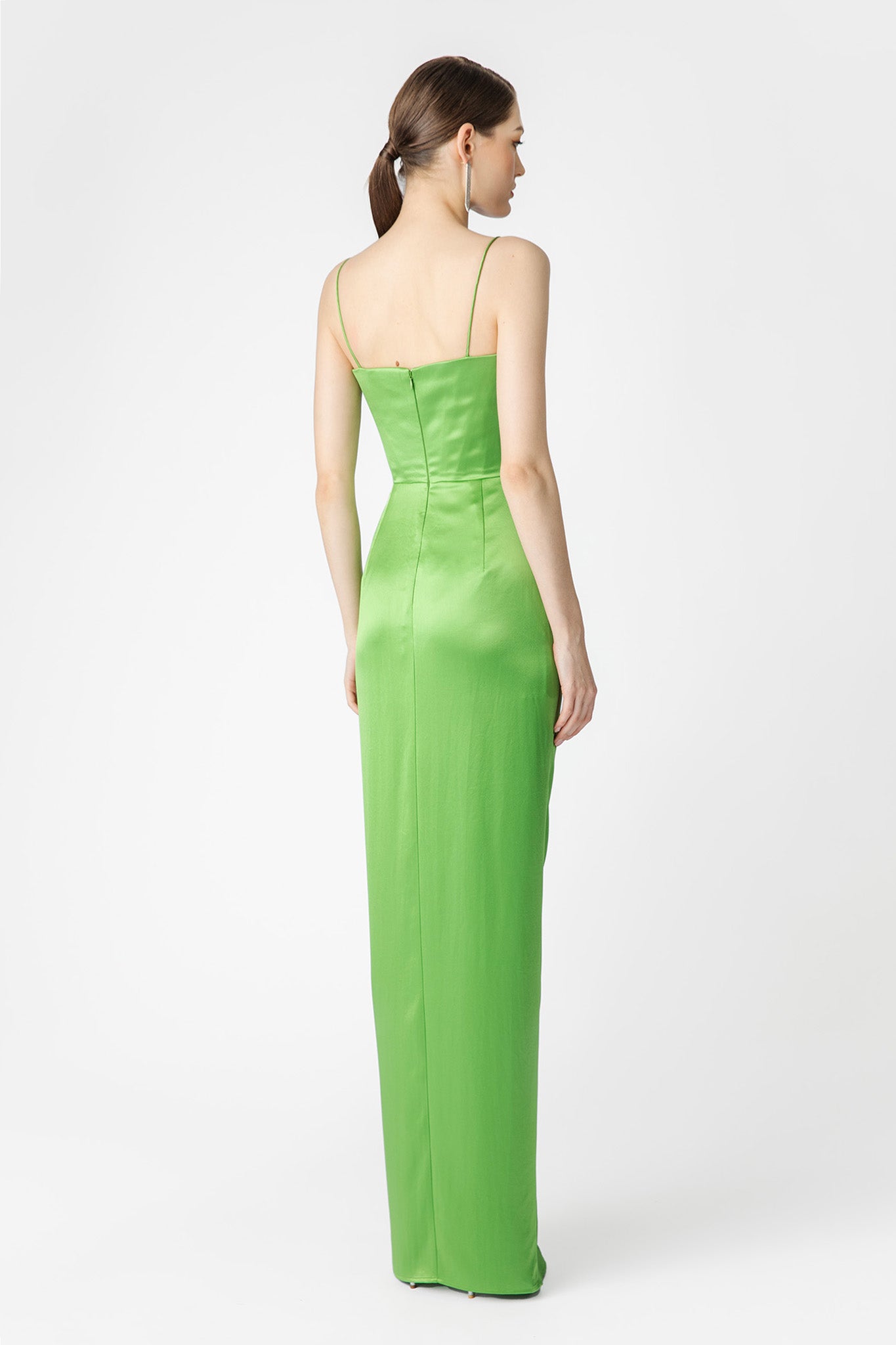 Perla Gown - Apple Green