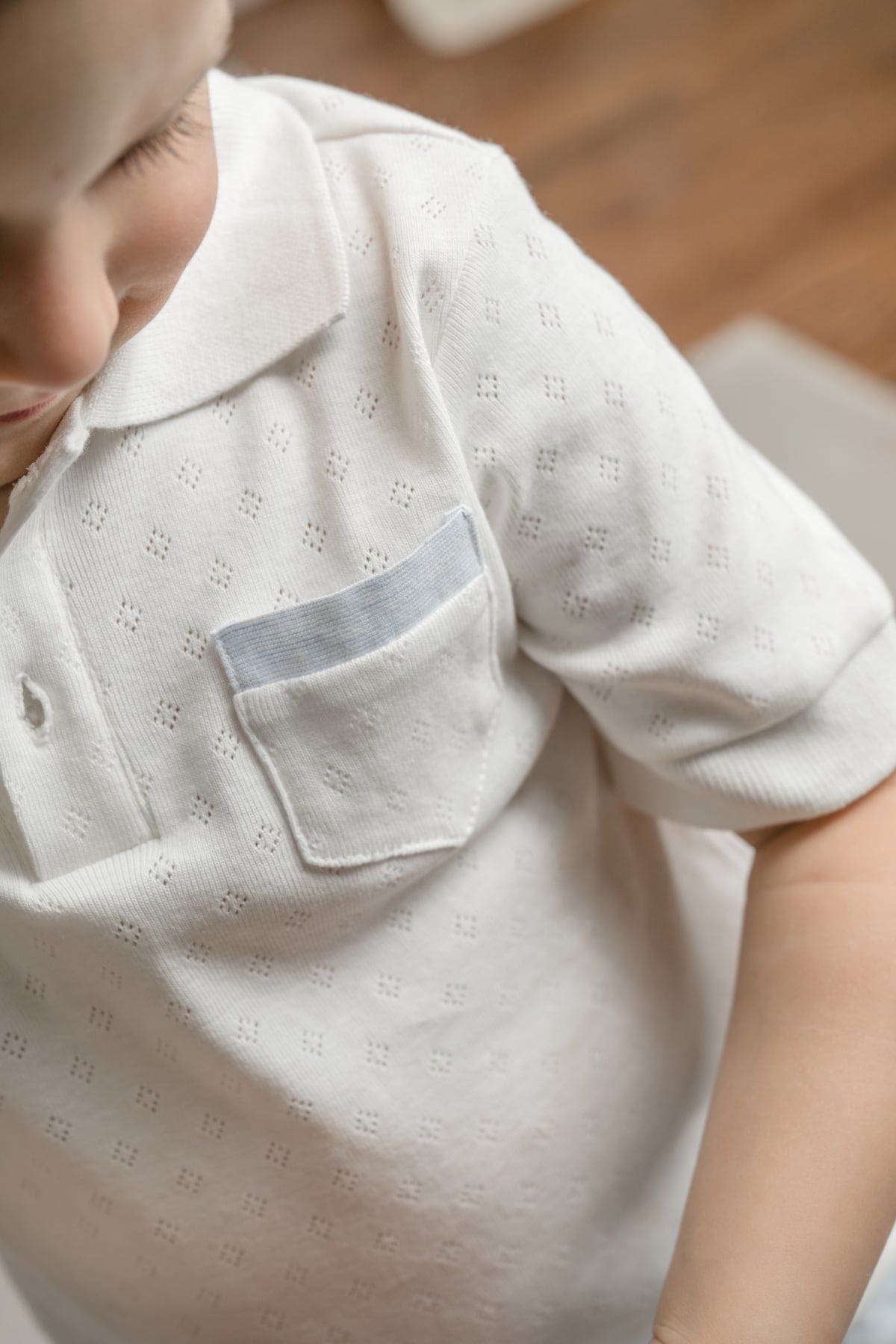 Charlotte White Boys' Polo Shirt - Petite Maison Kids