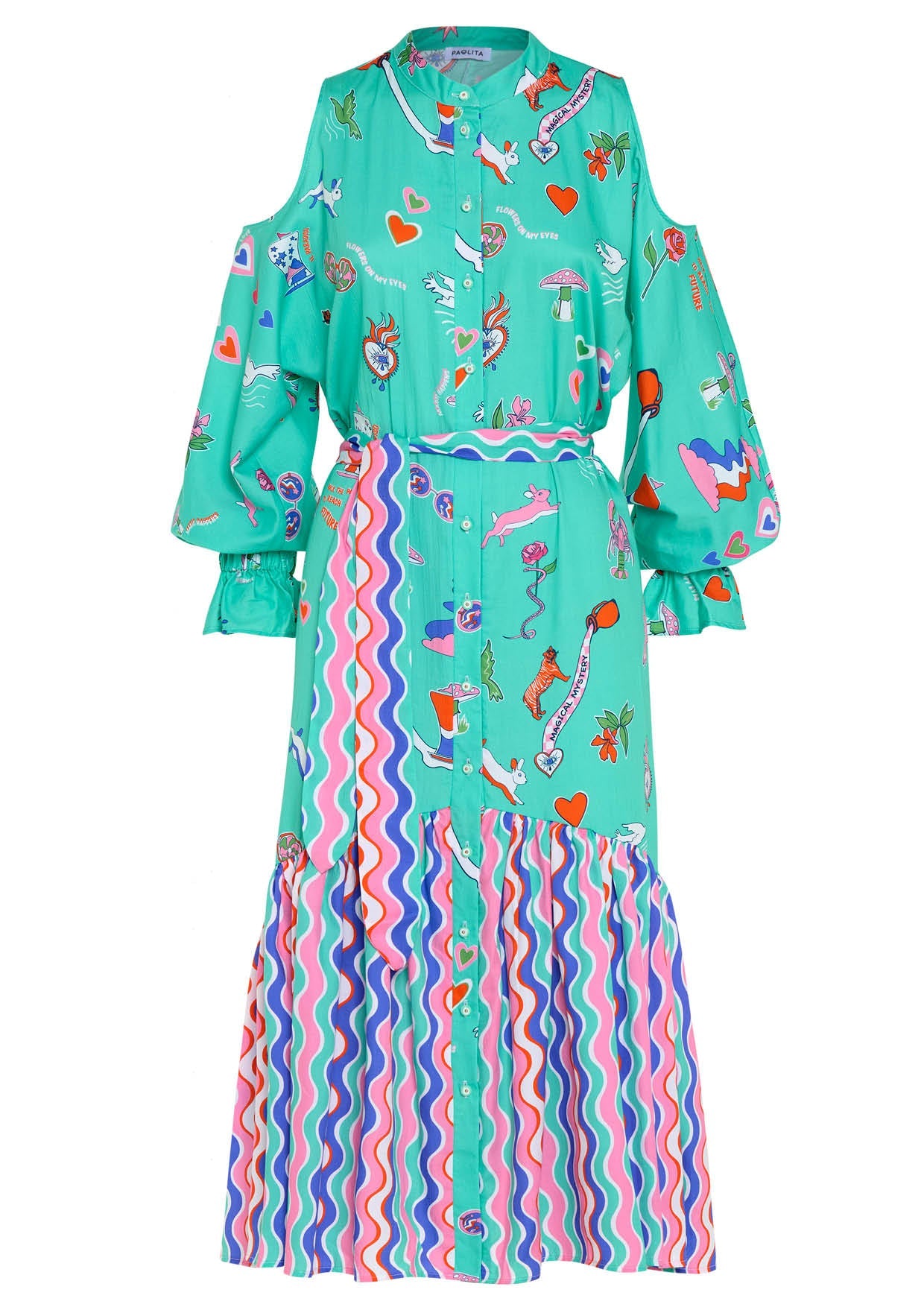 Image of product named playground love patti dress by Paolita London