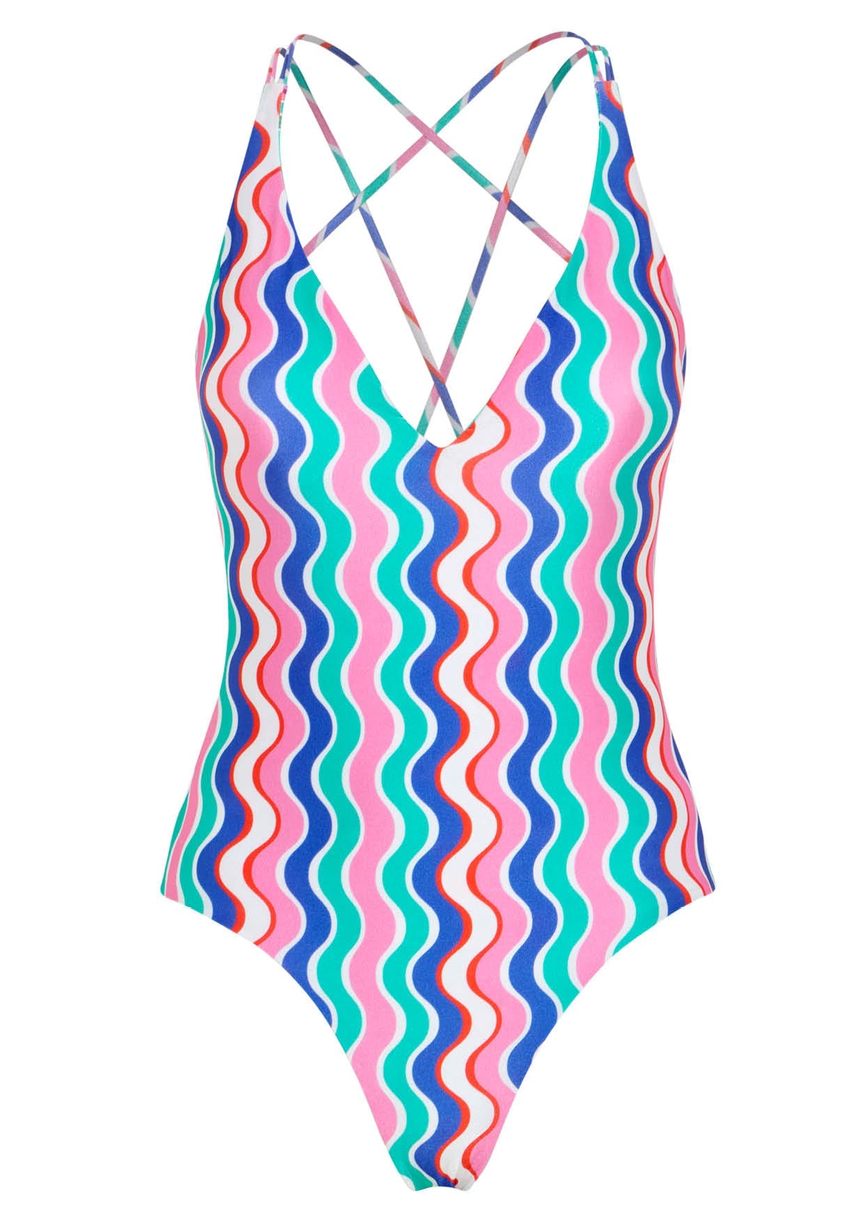 Image of product named playground love reversible azania one piece by Paolita London