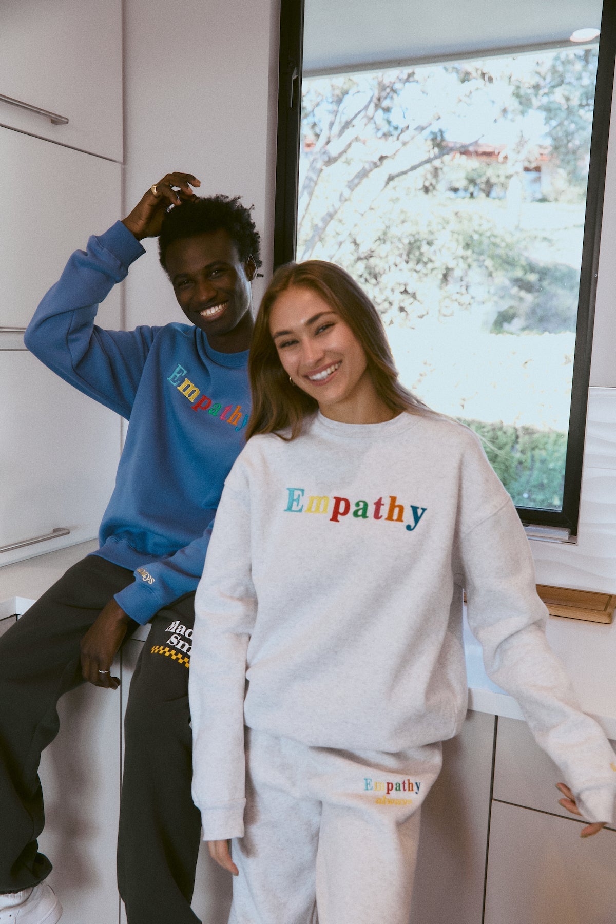 Empathy Always Grey Crewneck