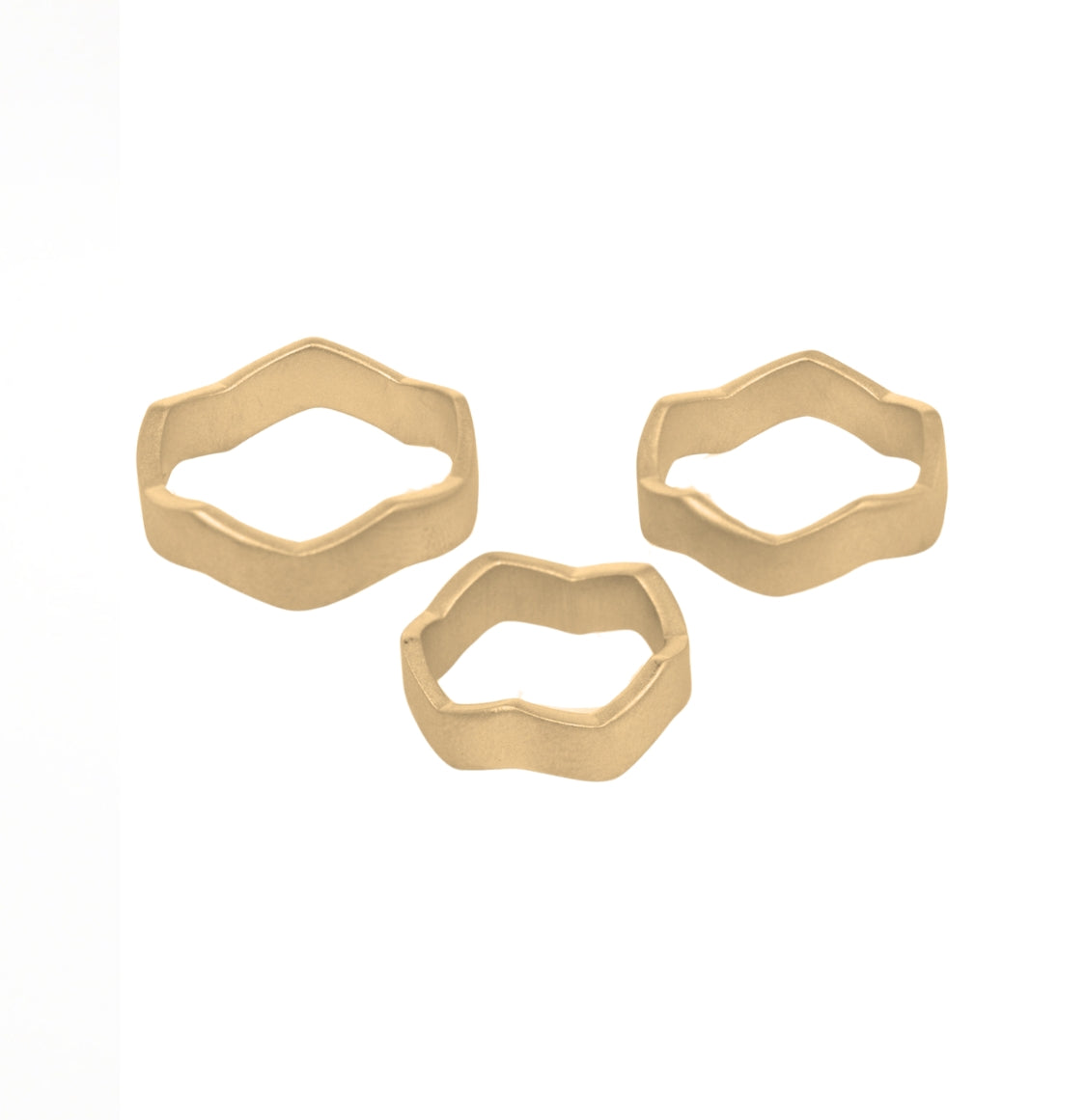 Zig Zag Ring Set