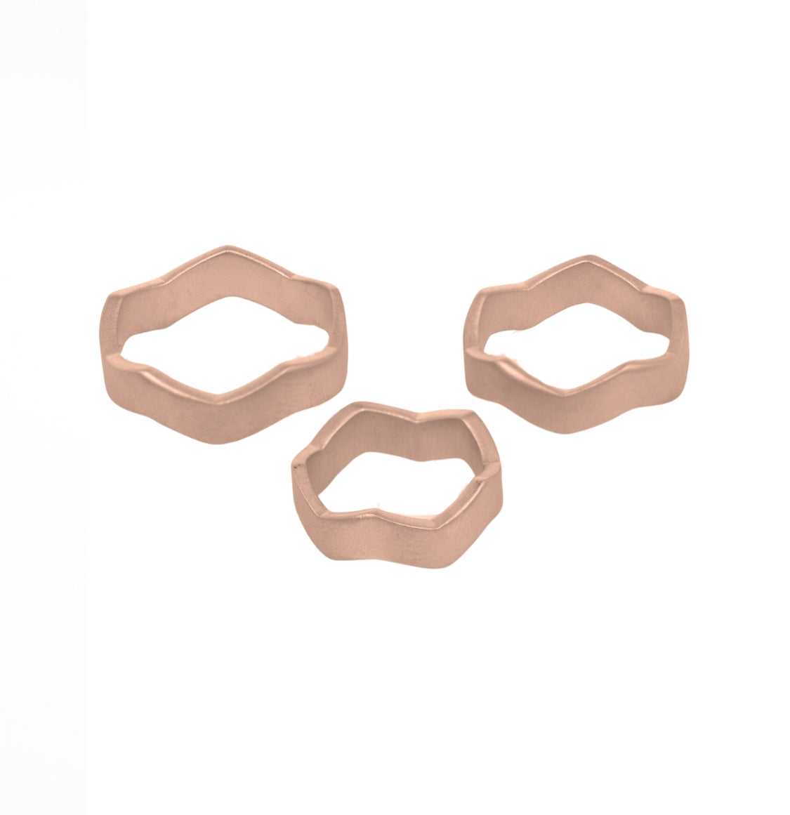 Zig Zag Ring Set