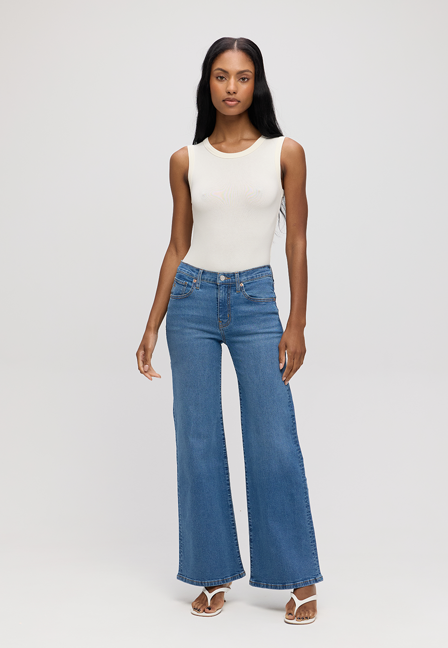 Romi French Wide Leg - Tide