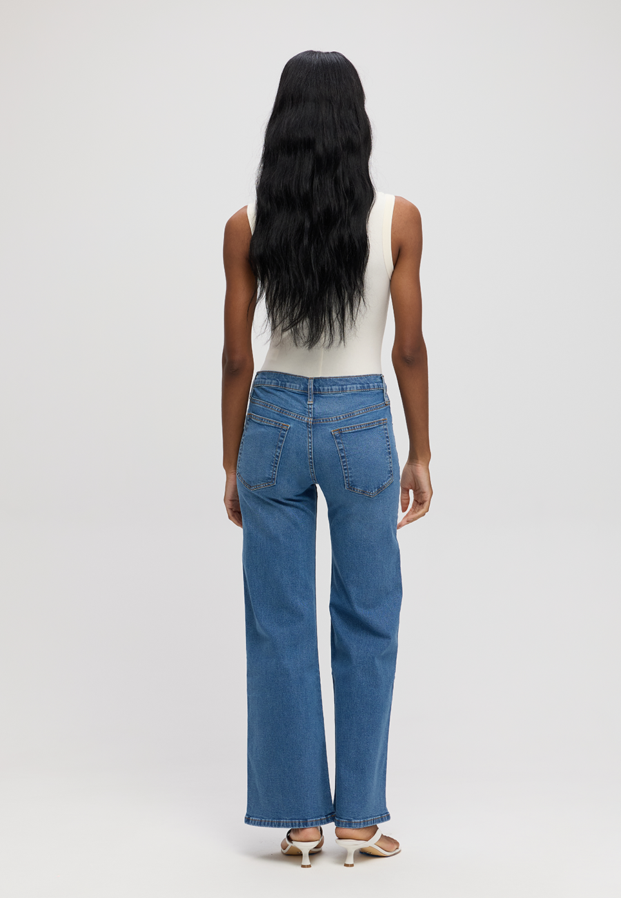 Romi French Wide Leg - Tide