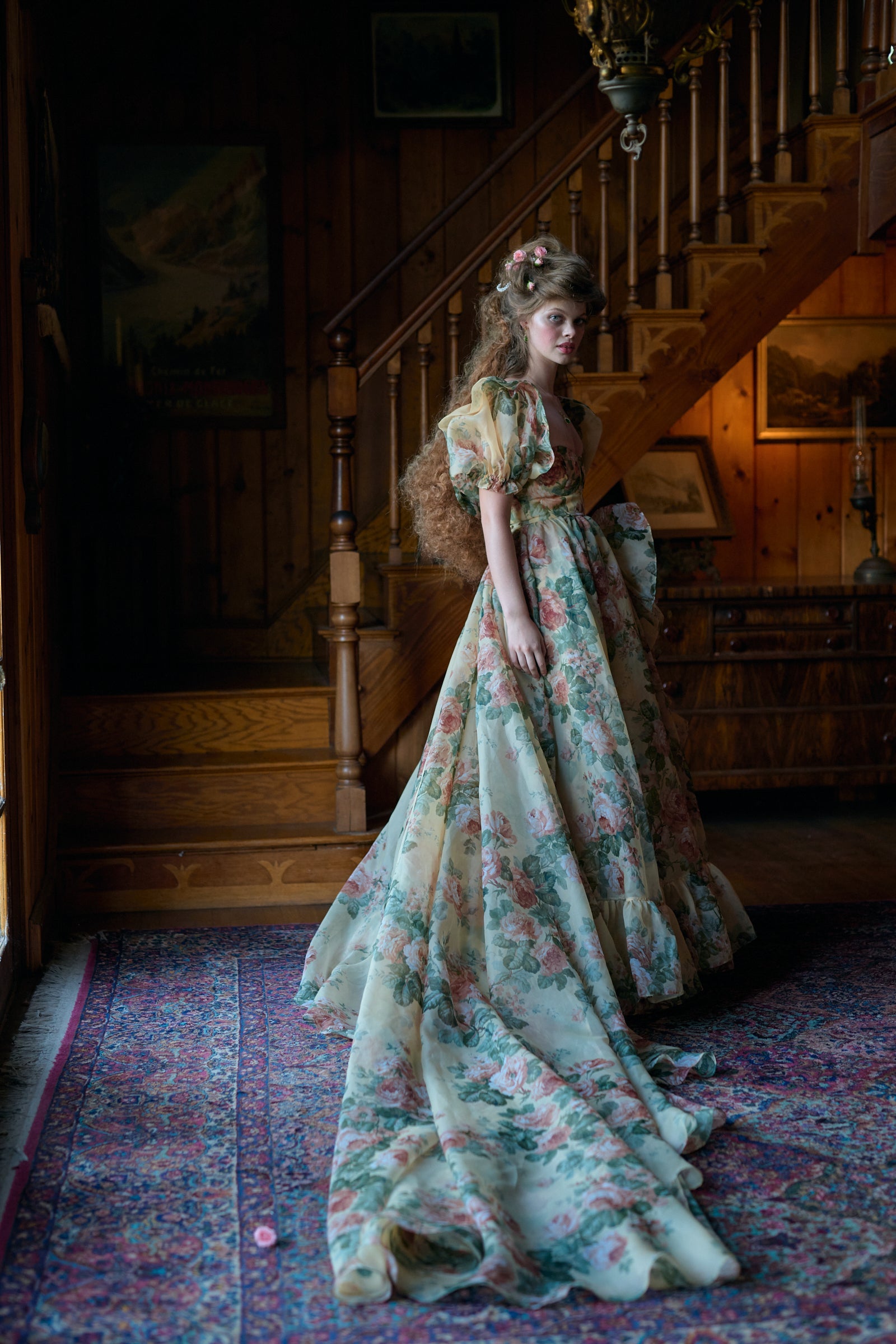 The Butter Rose In Bloom Bridal Gown