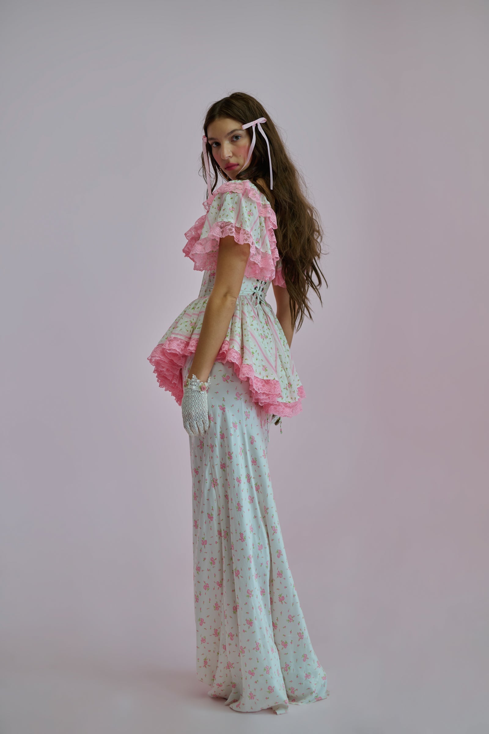 The Pillow Fight Flutter Slip Skirt