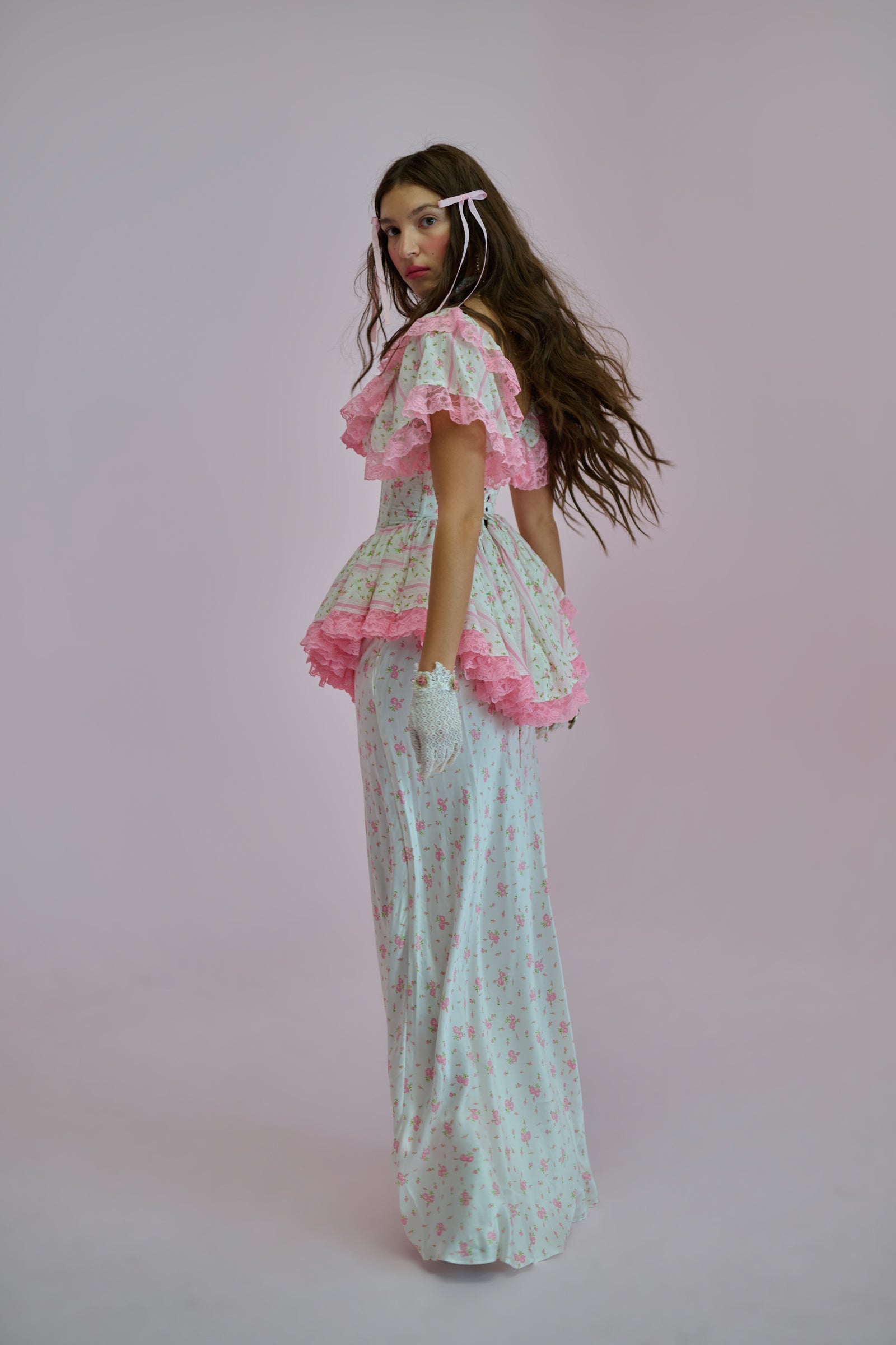 The Pillow Fight Flutter Slip Skirt