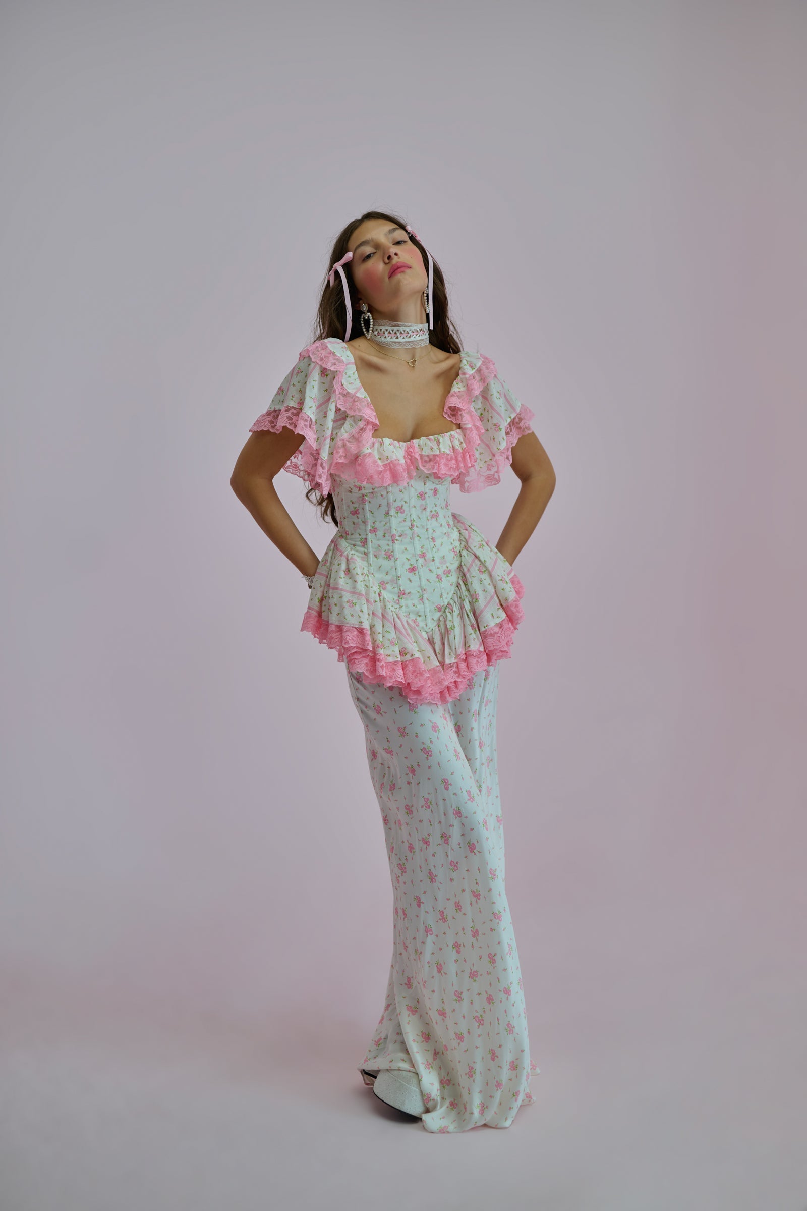 The Pillow Fight Flutter Slip Skirt