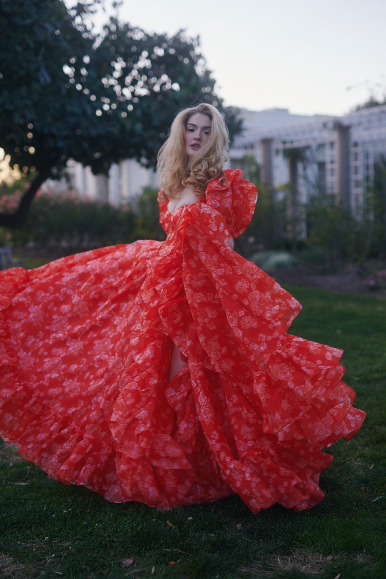 The Secret Admirer In Bloom Gown