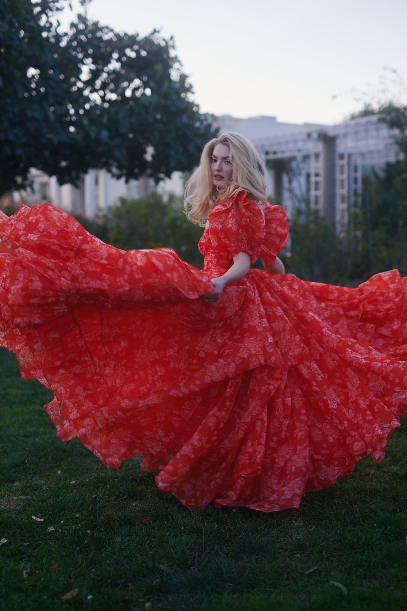 The Secret Admirer In Bloom Gown