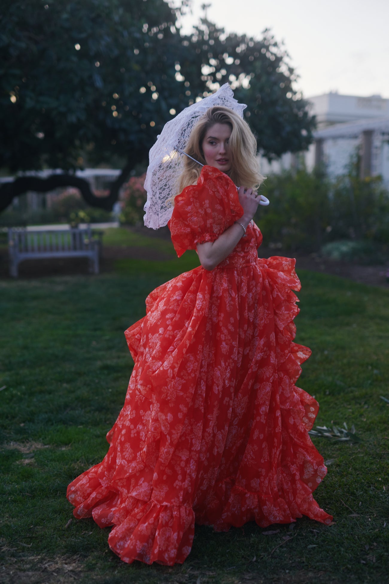 The Secret Admirer In Bloom Gown
