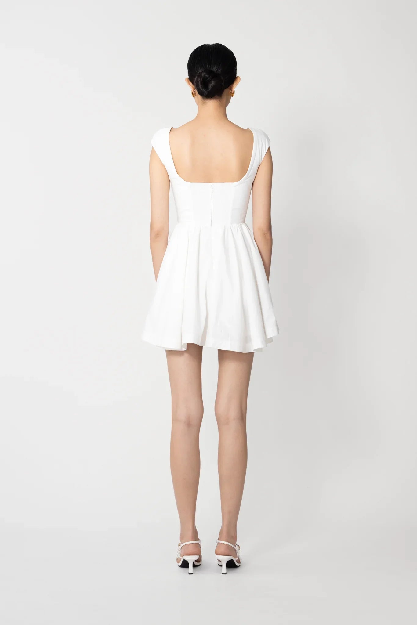Holly Mini Dress - White