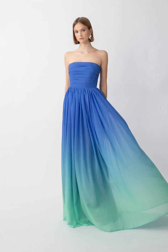 Camille Dress - Ocean Ombre