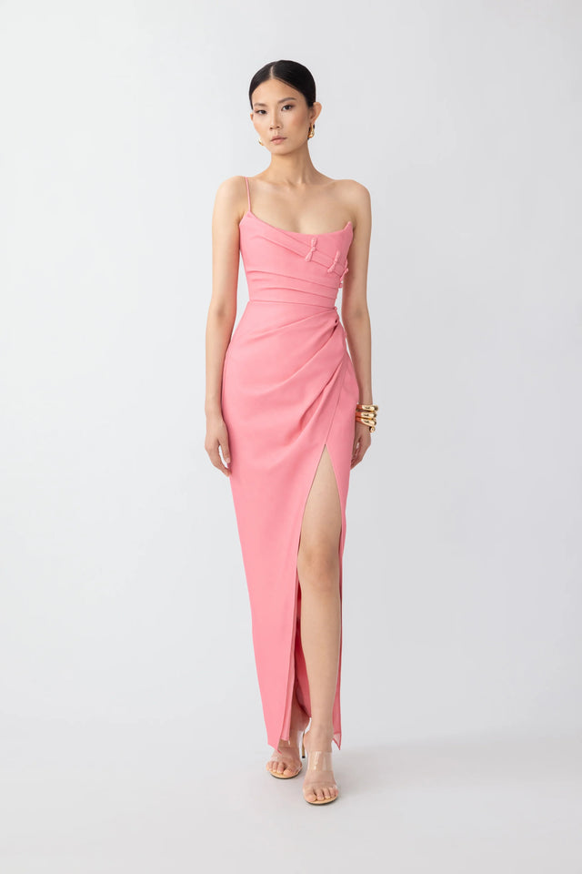 Bethanie Dress - Coral Pink