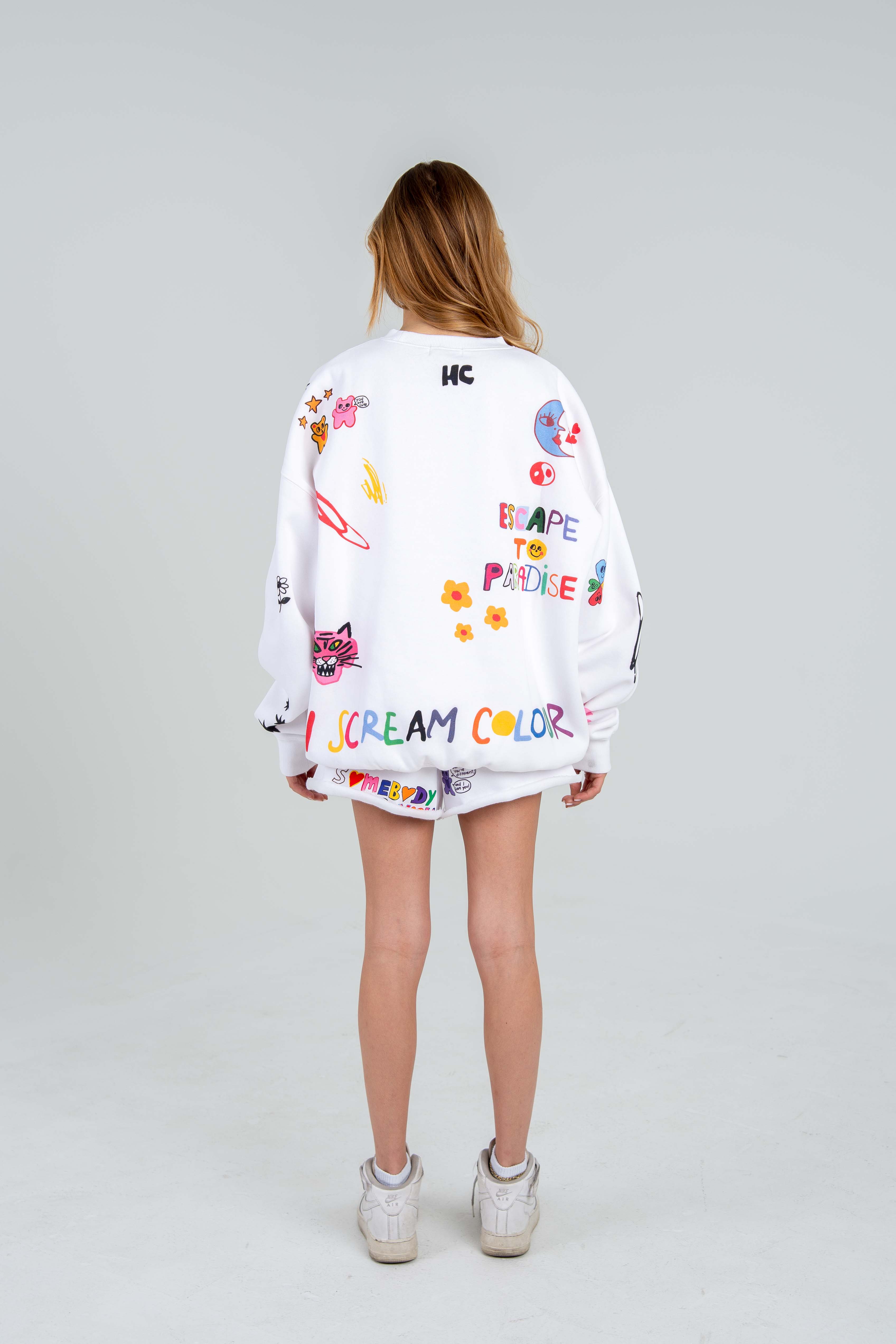 Mayfair x @iscreamcolour Somebody Loves You Sweatshorts
