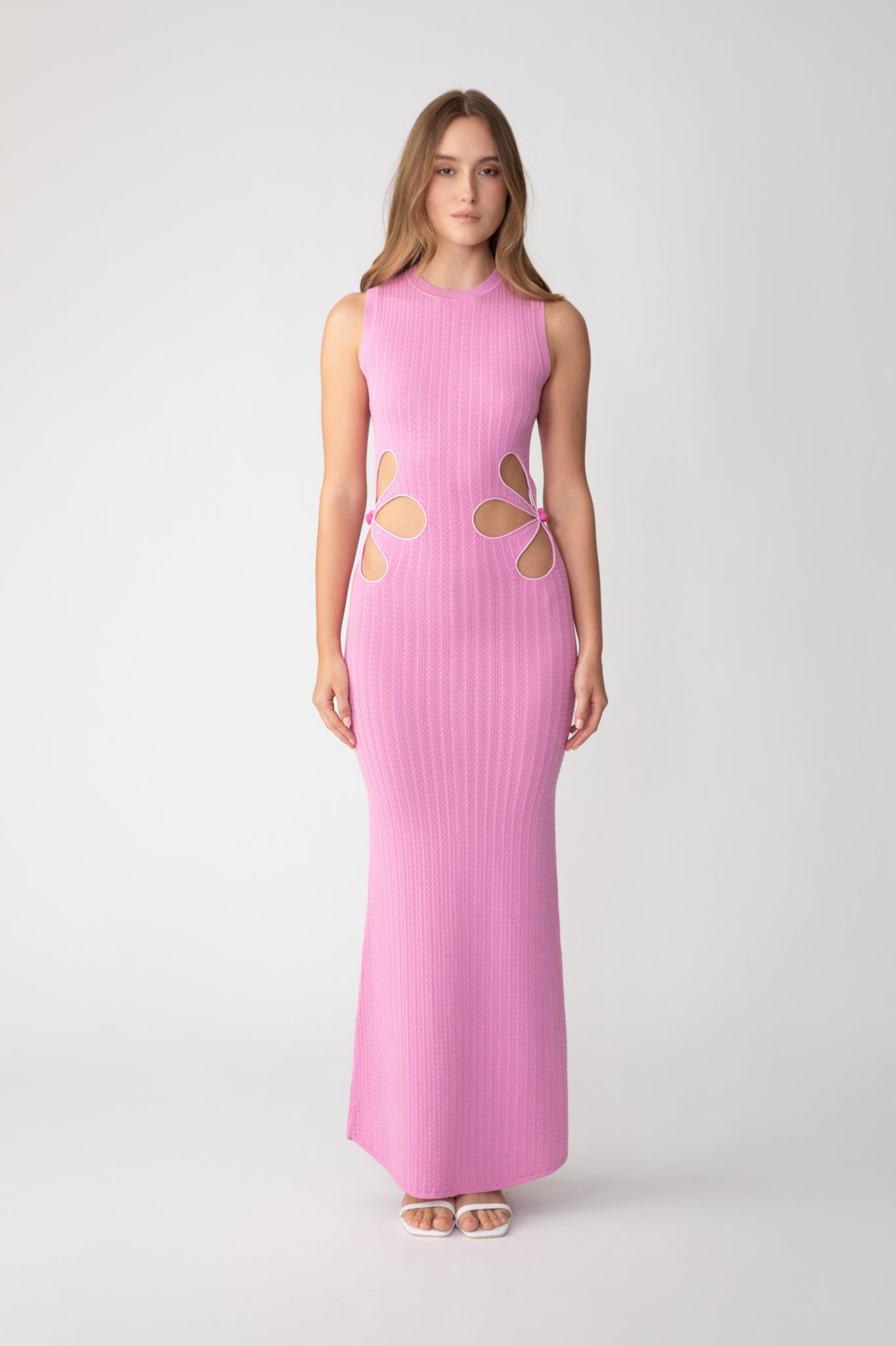 Daria Dress - Taffy Pink