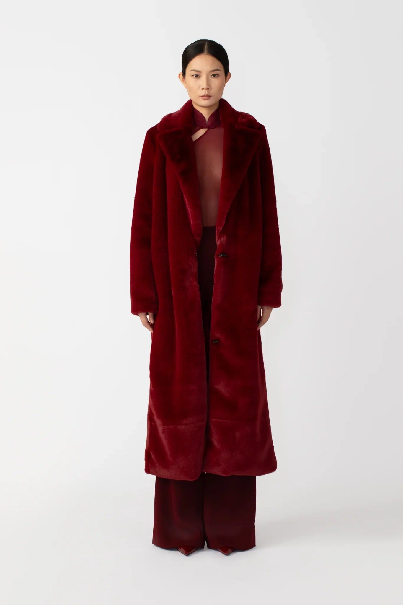 Quinn Coat - Bordeaux