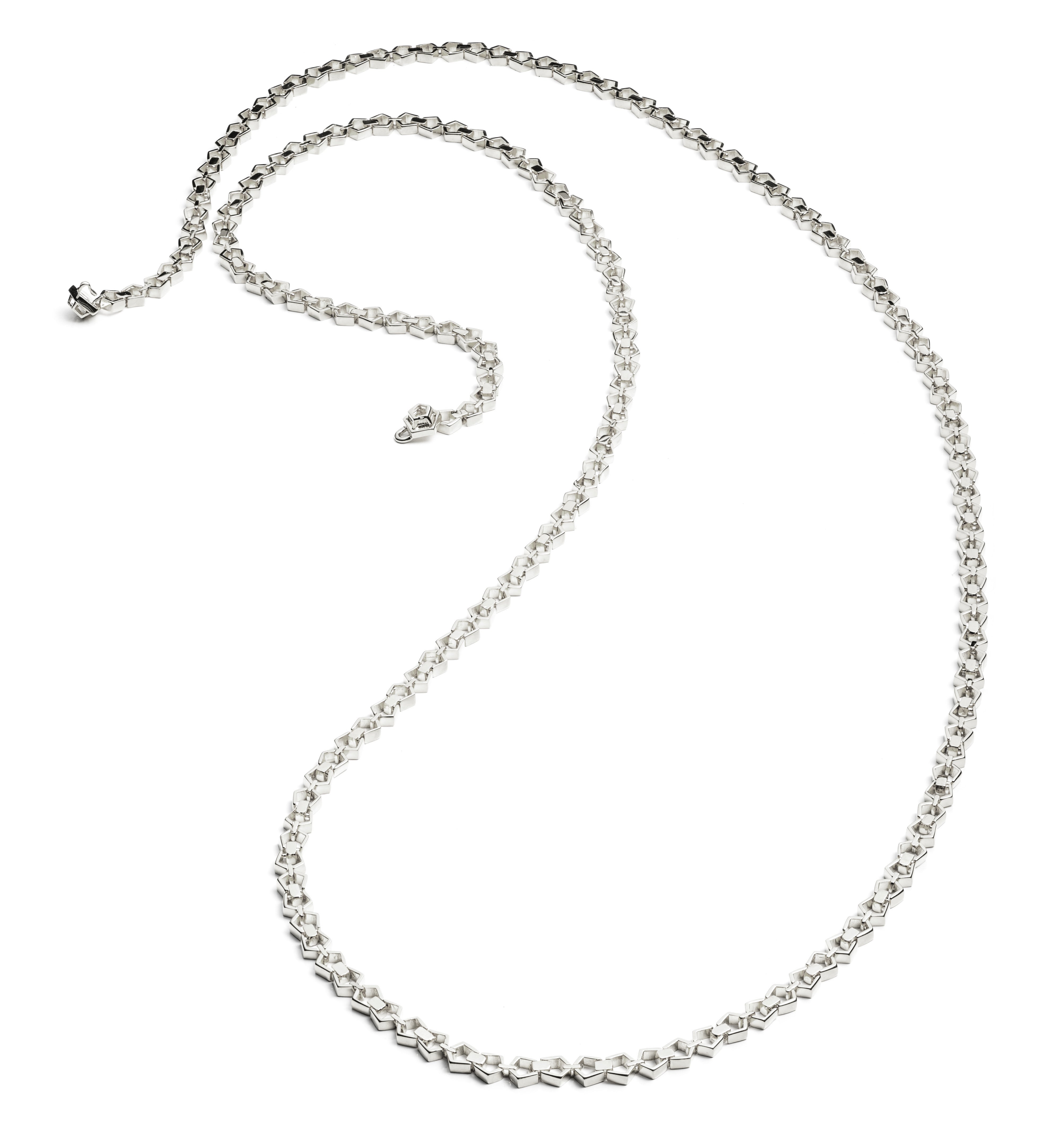 Small Lattice Link Necklace