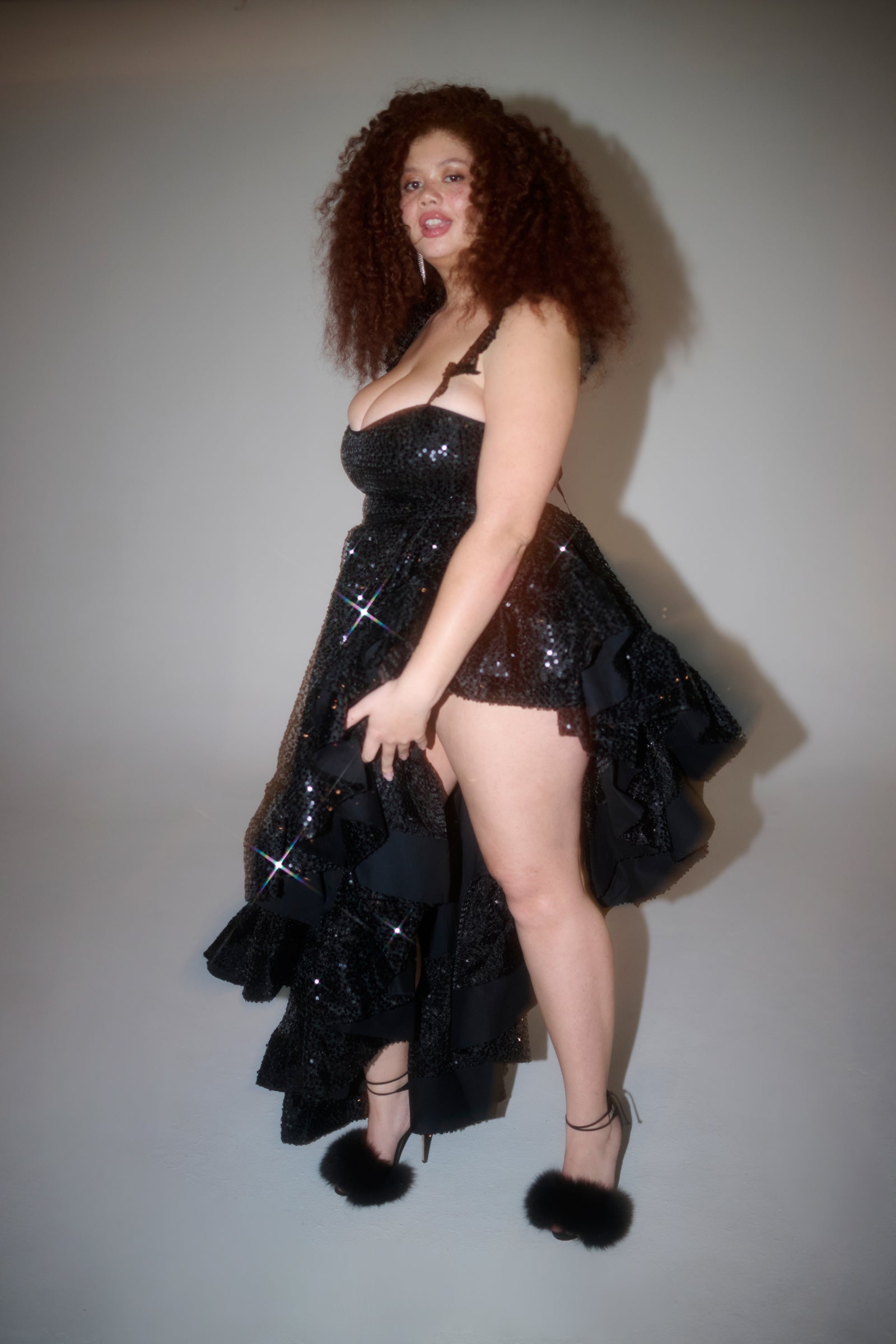 Legs For Days Onyx Dress