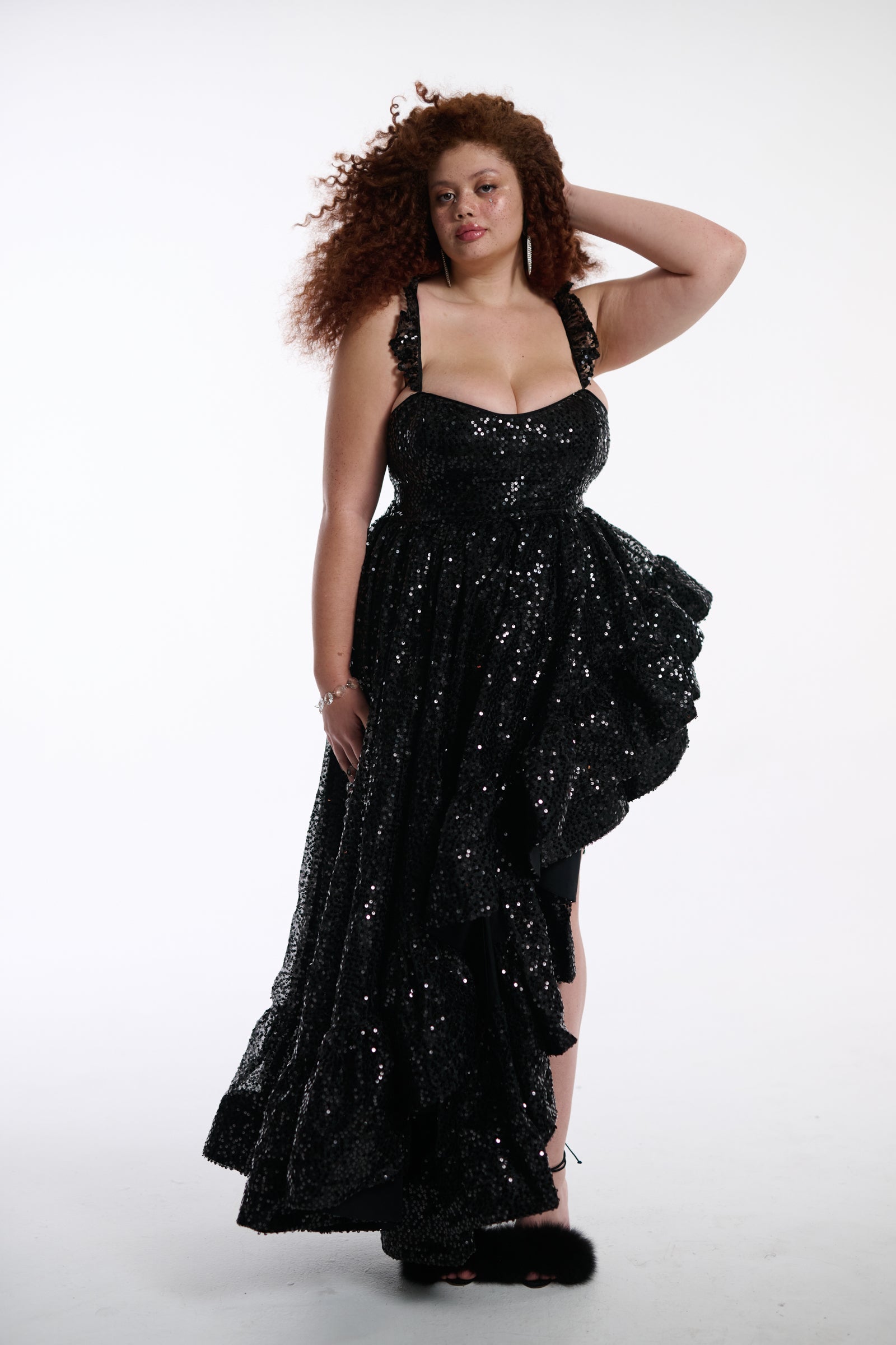 Legs For Days Onyx Dress