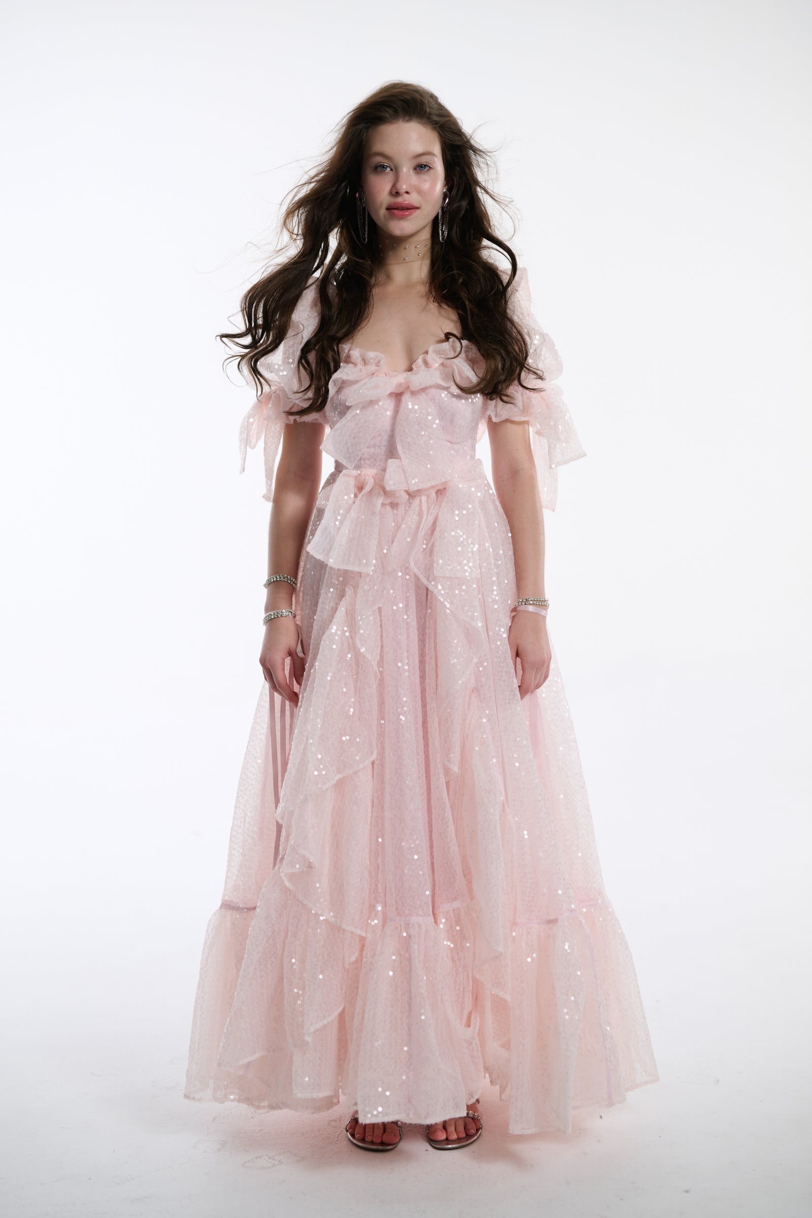 The Sparkling Carriage Gown