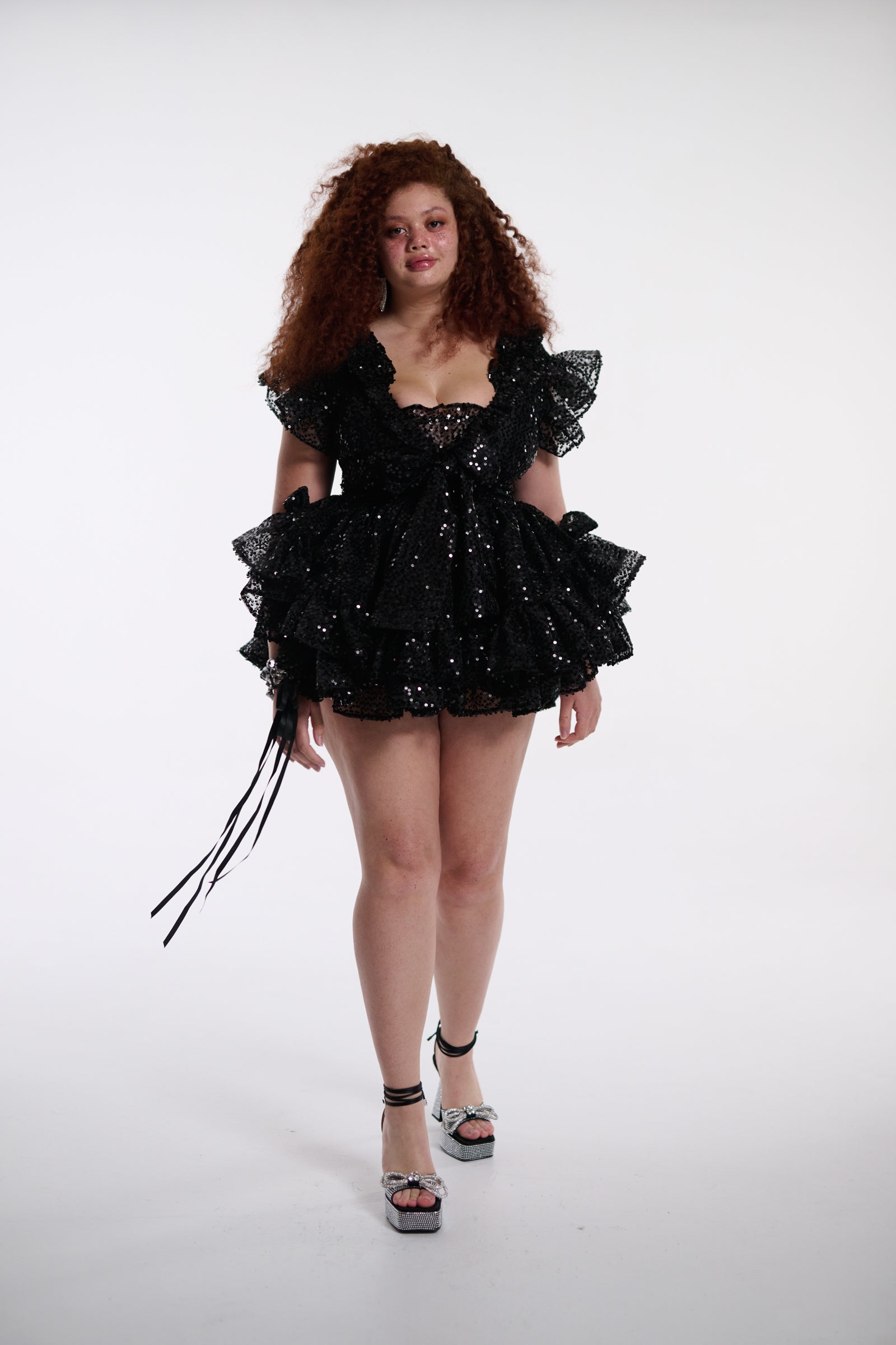 Onyx Bisous Dress