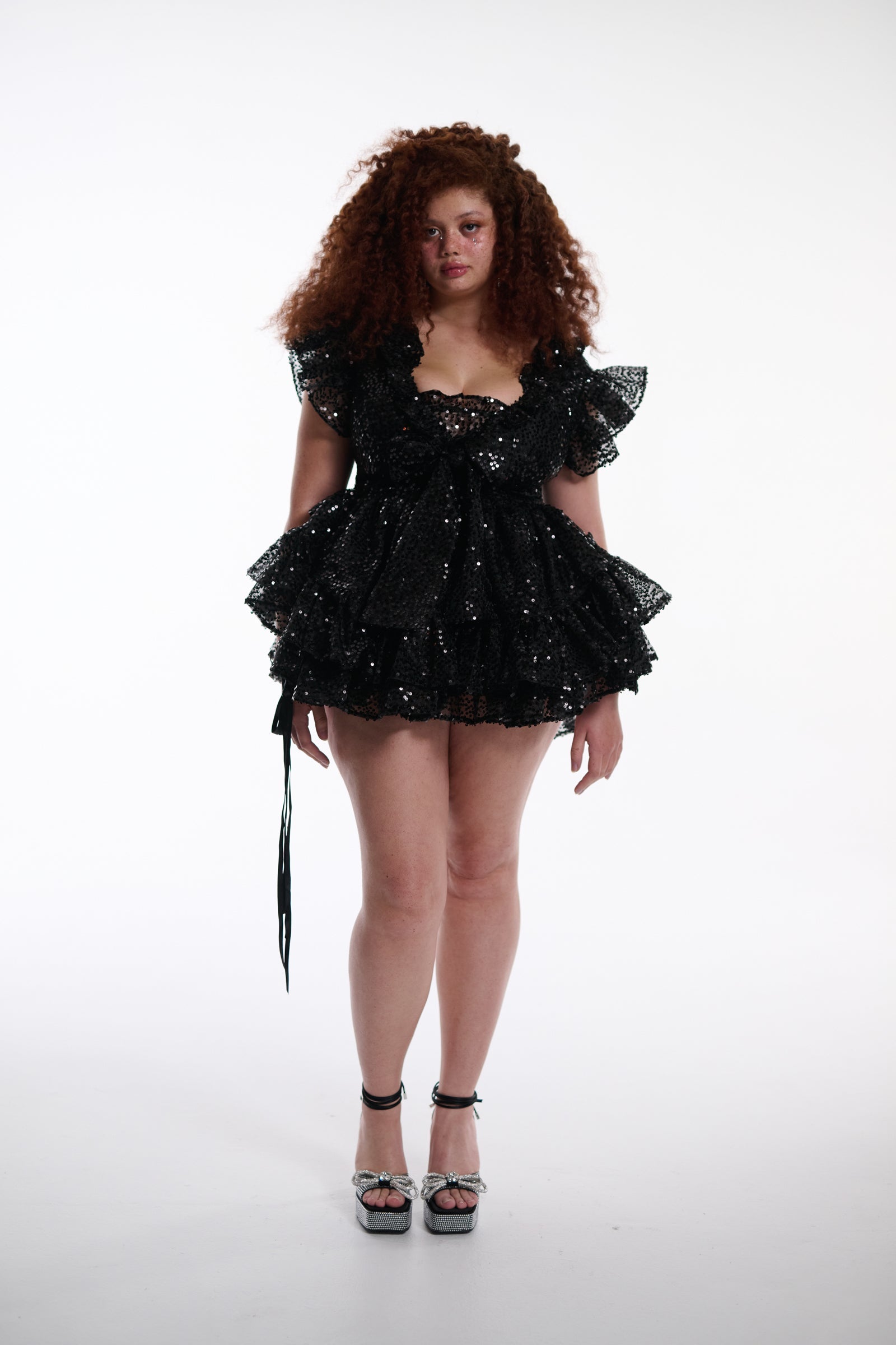 Onyx Bisous Dress