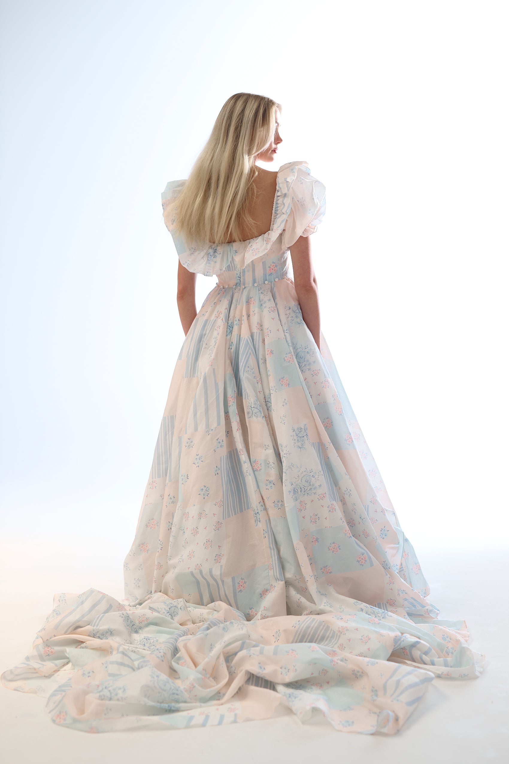 The Babysitter Silk Organdy In Bloom Gown