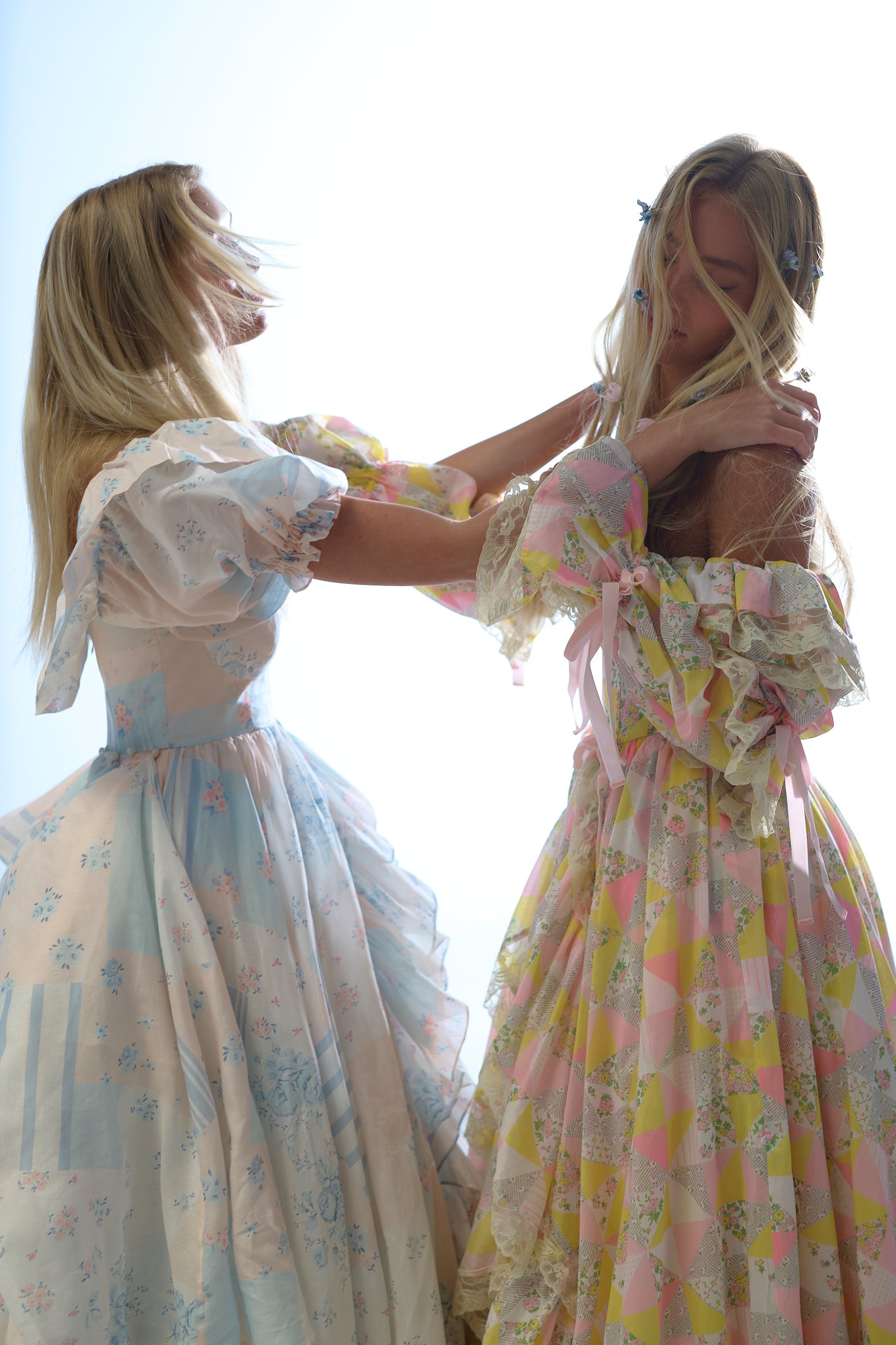 The Babysitter Silk Organdy In Bloom Gown