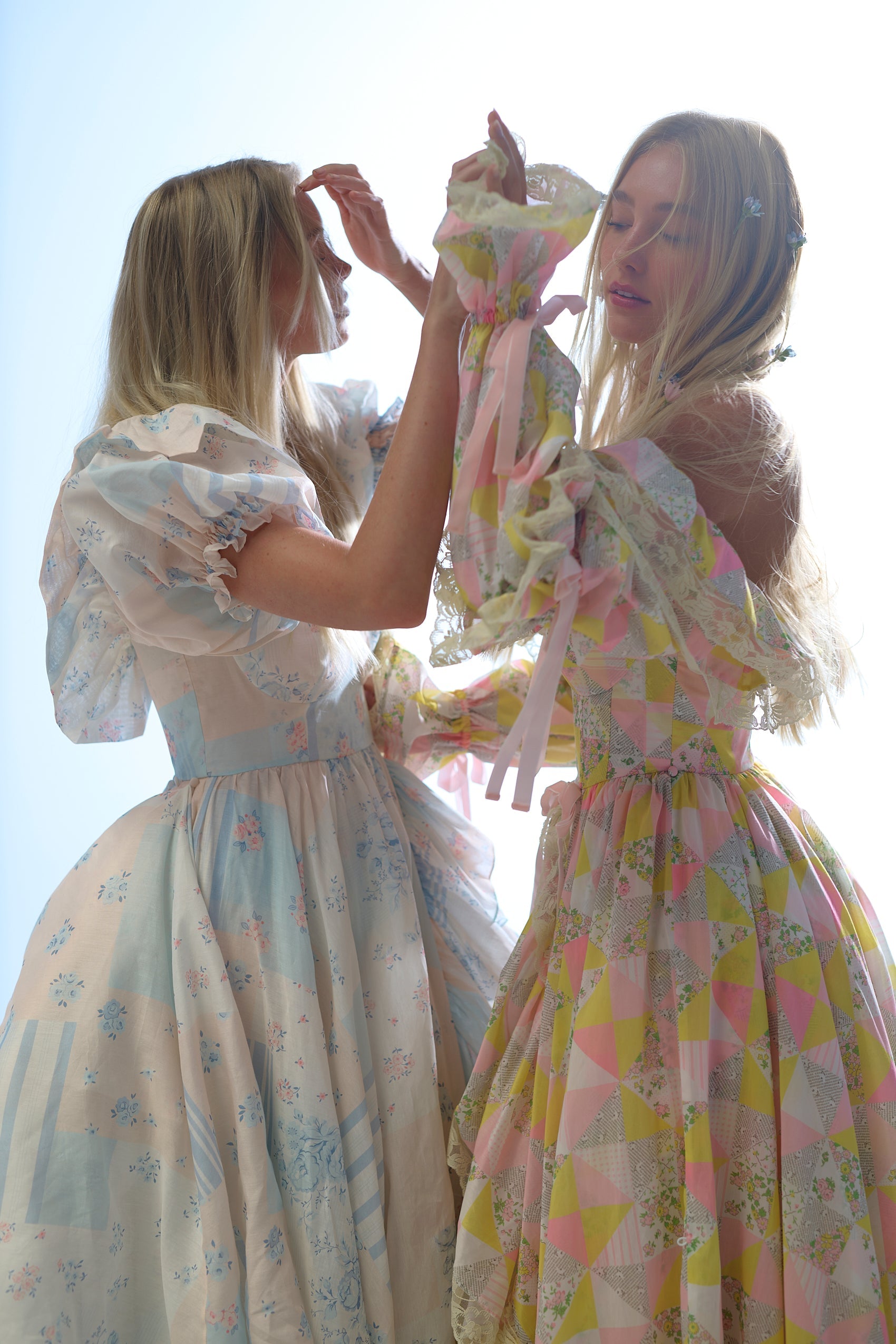 The Babysitter Silk Organdy In Bloom Gown