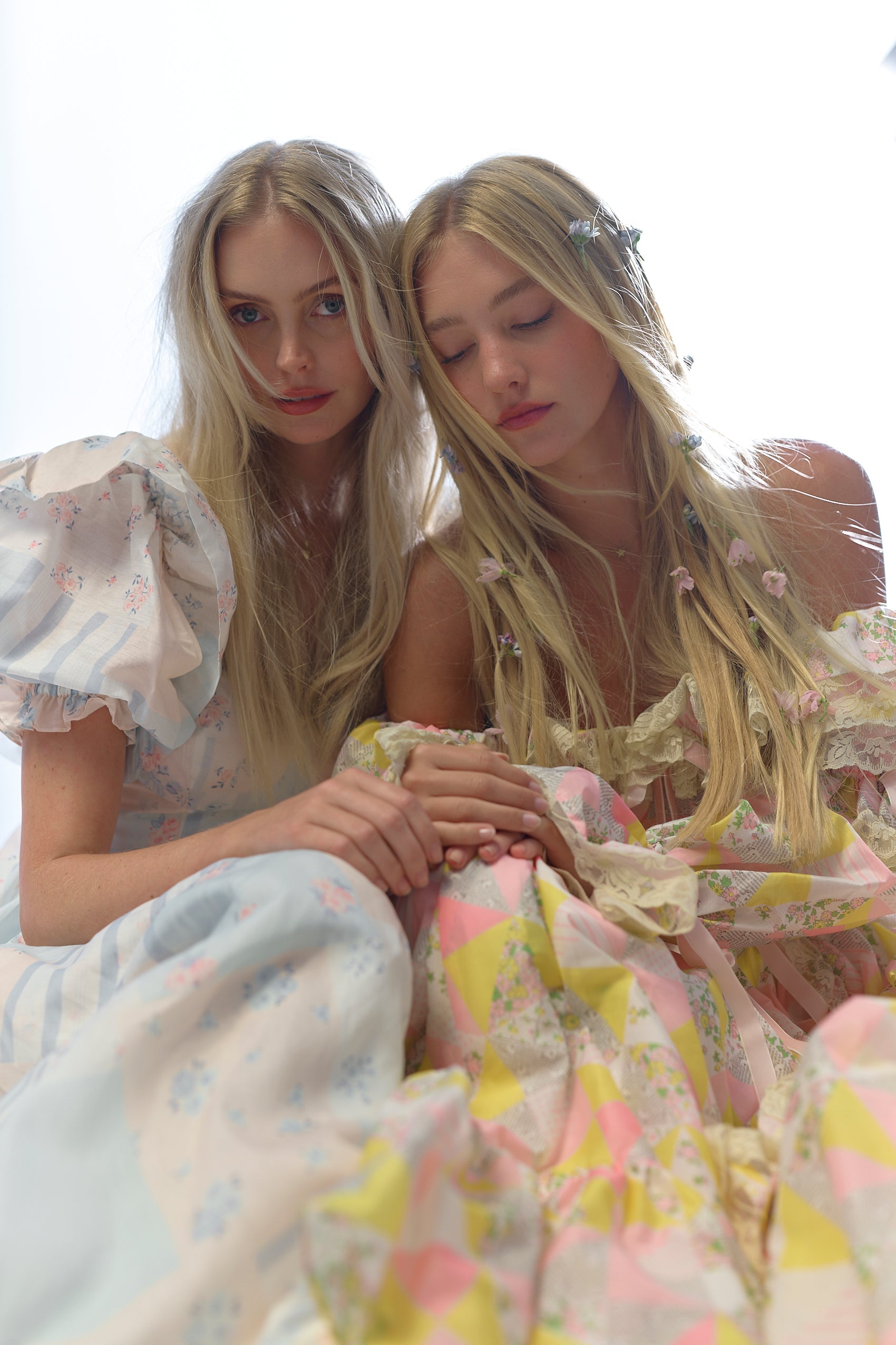 The Babysitter Silk Organdy In Bloom Gown