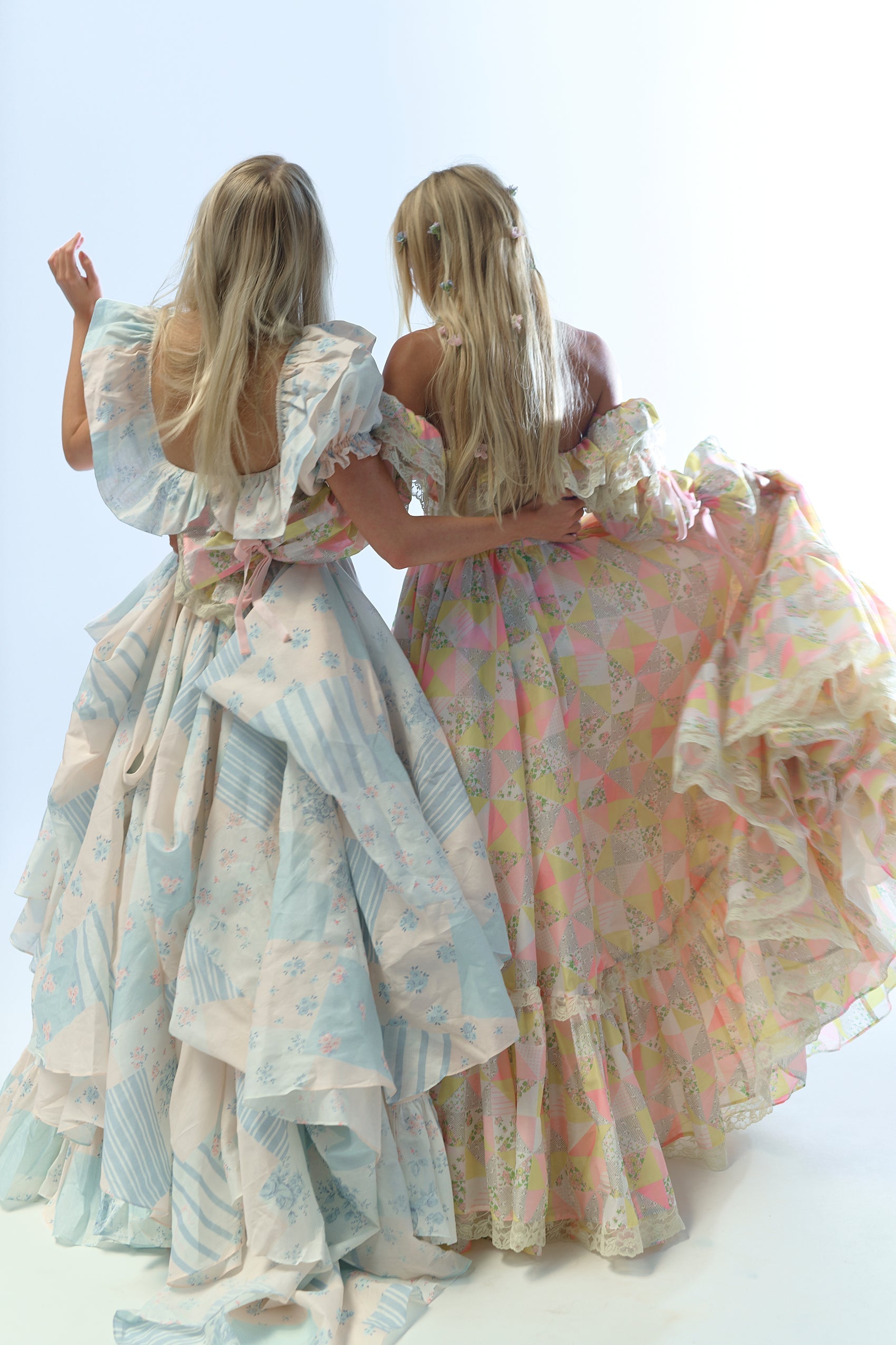 The Babysitter Silk Organdy In Bloom Gown