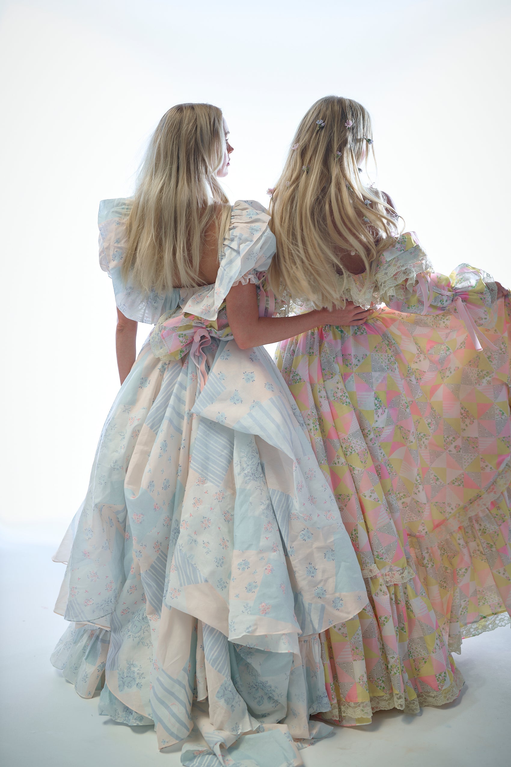 The Babysitter Silk Organdy In Bloom Gown