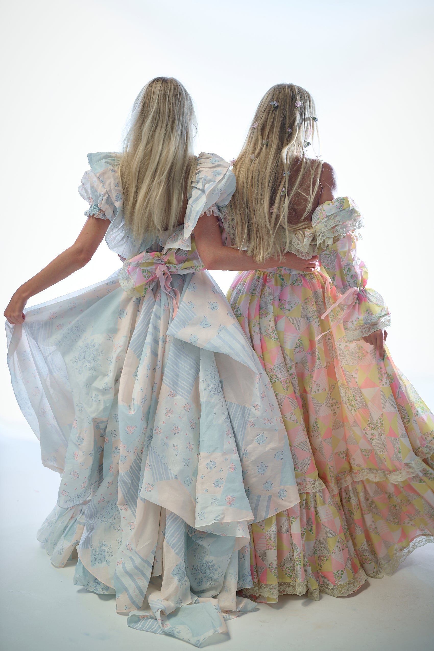 The Babysitter Silk Organdy In Bloom Gown