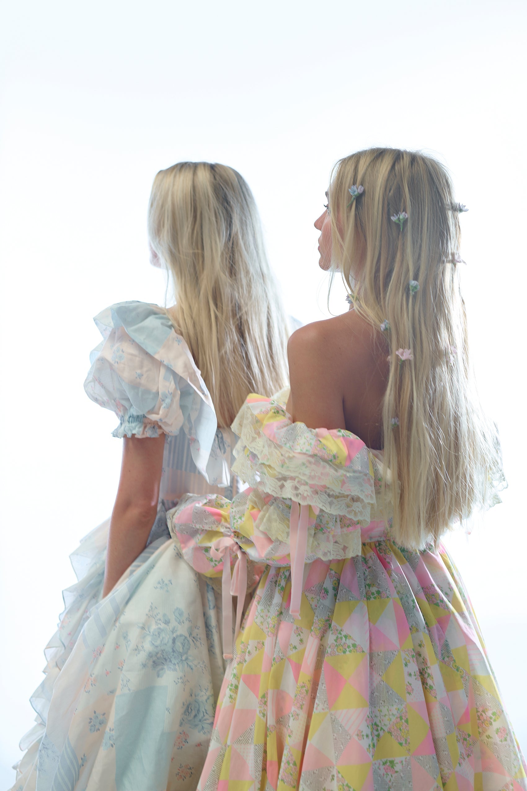 The Babysitter Silk Organdy In Bloom Gown