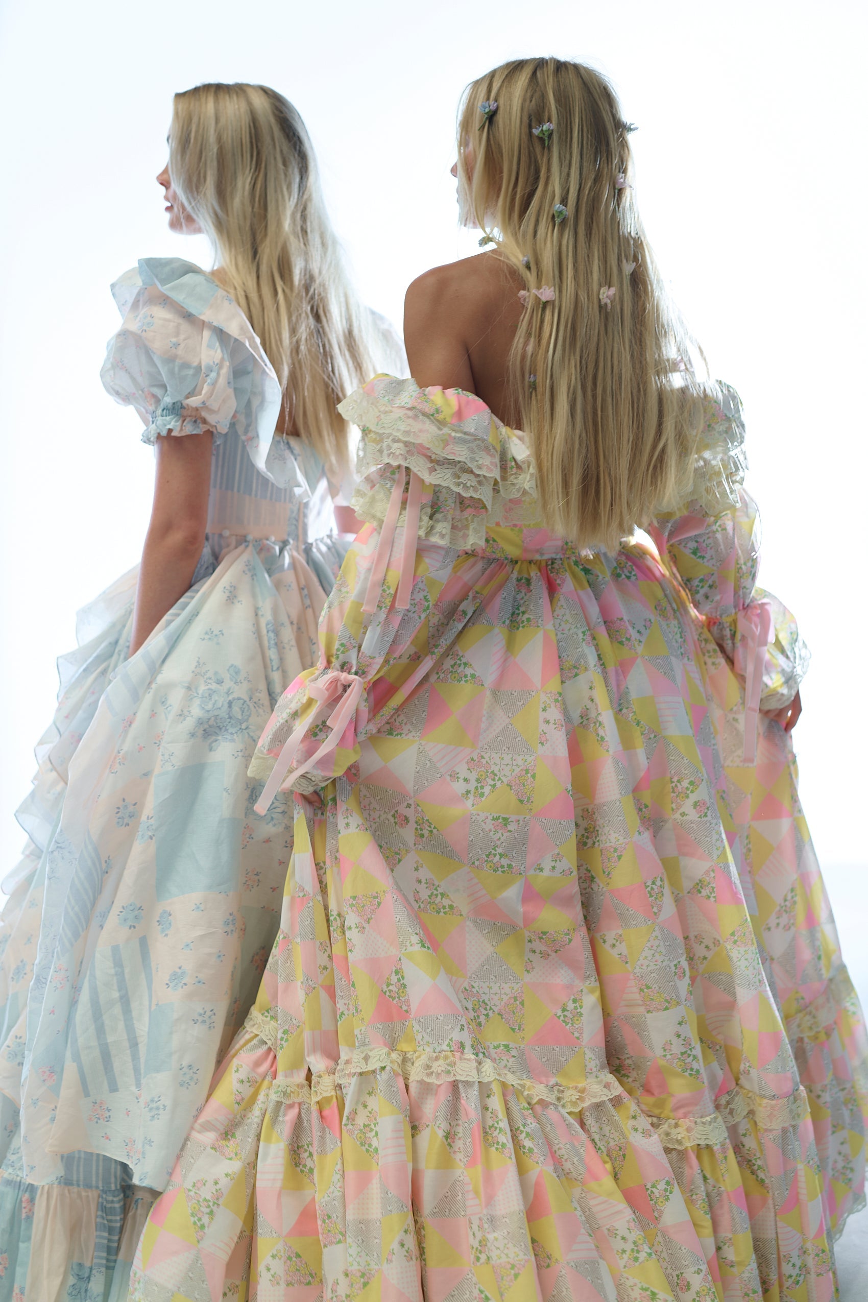 The Babysitter Silk Organdy In Bloom Gown