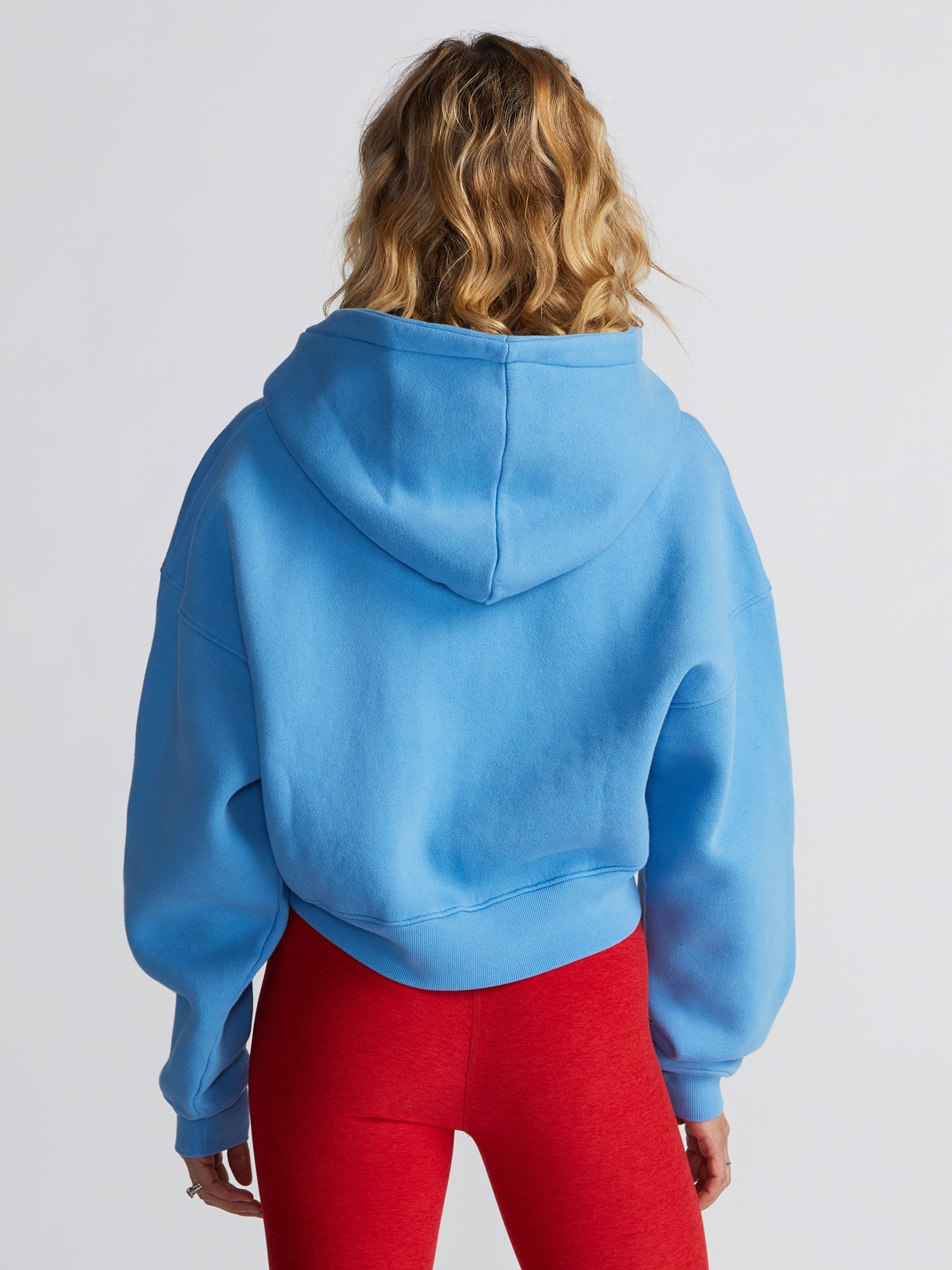 Marissa Blue Crop Zip | Soul by SoulCycle