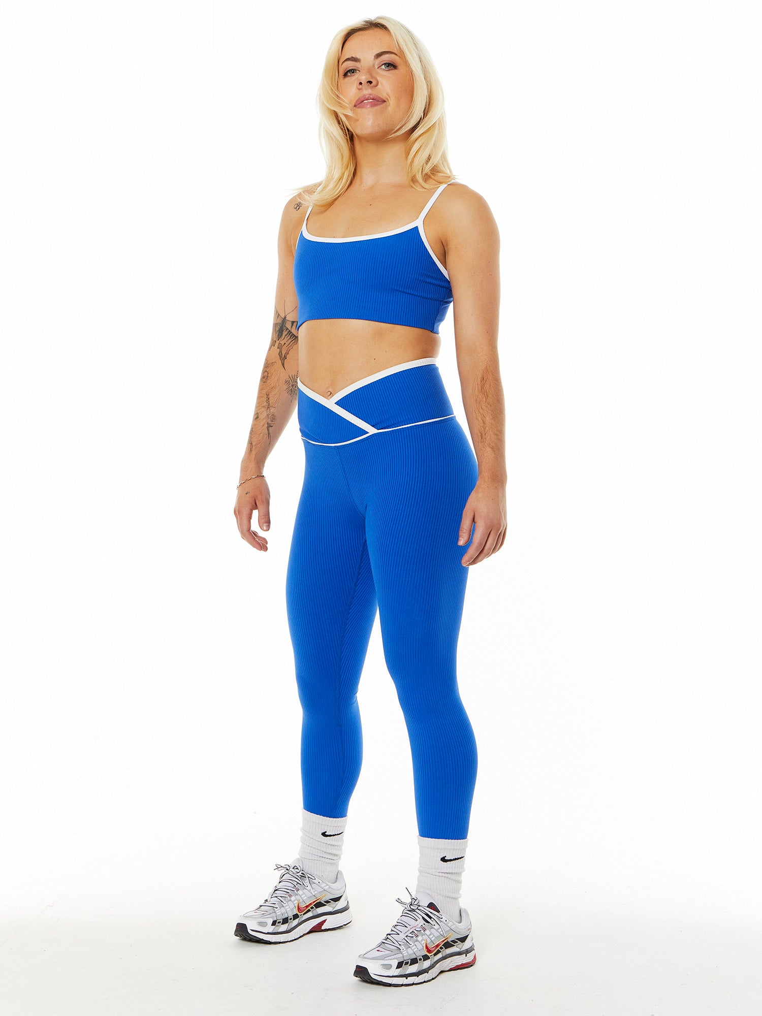 Ribbed Two Tone Veronica Legging | Year of Ours