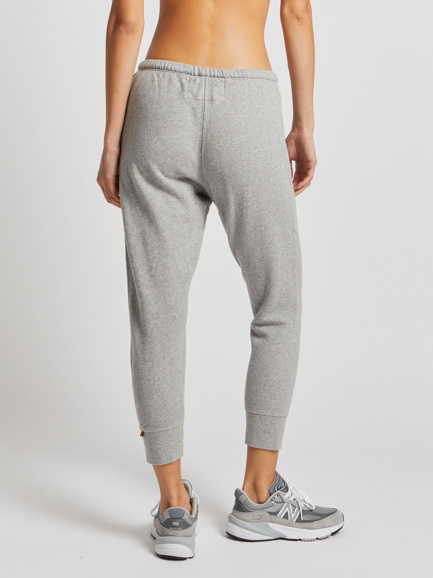 Large Heather 3/4 Sweats | FREECITY